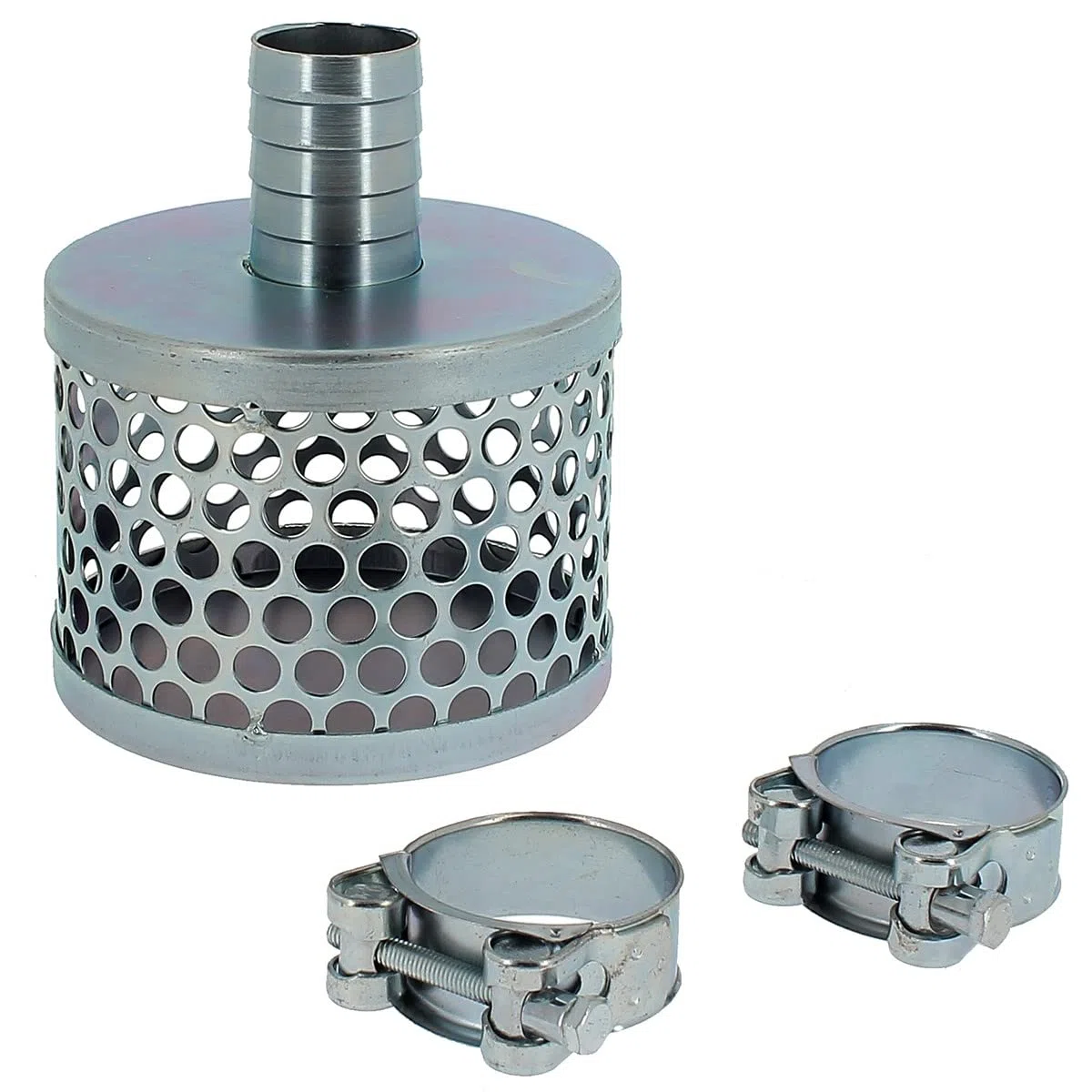 Sieb für Ansaugschlauch 32 mm + 2 Spannbänder