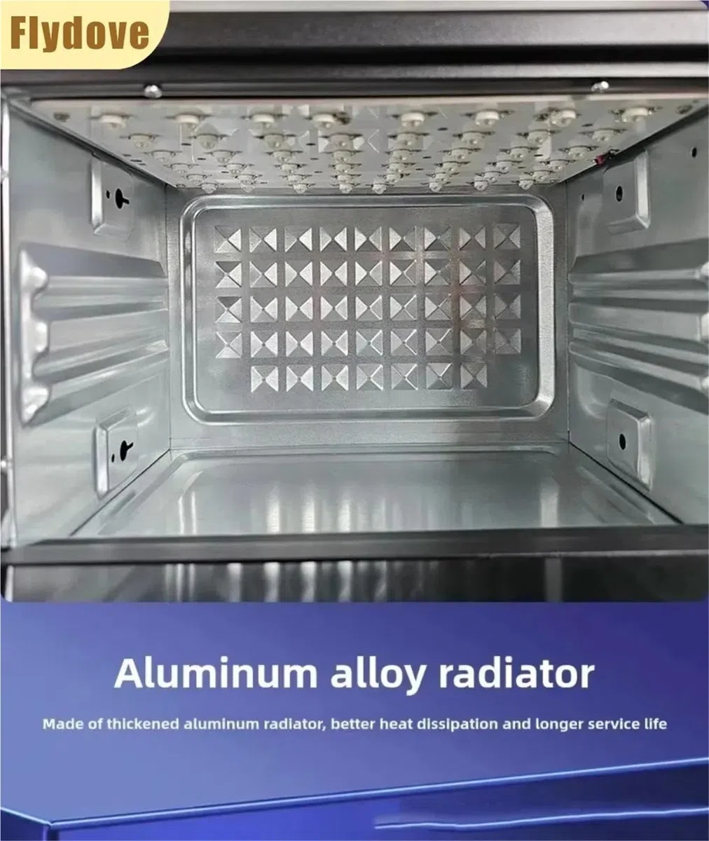 UV-Licht, UV-Härtungsbox Hochintensive UV-Lampe 365 nm 395 nm 405 nm LED Schattenloser Harz-gebogener Bildschirm(395NM,80W Switch)