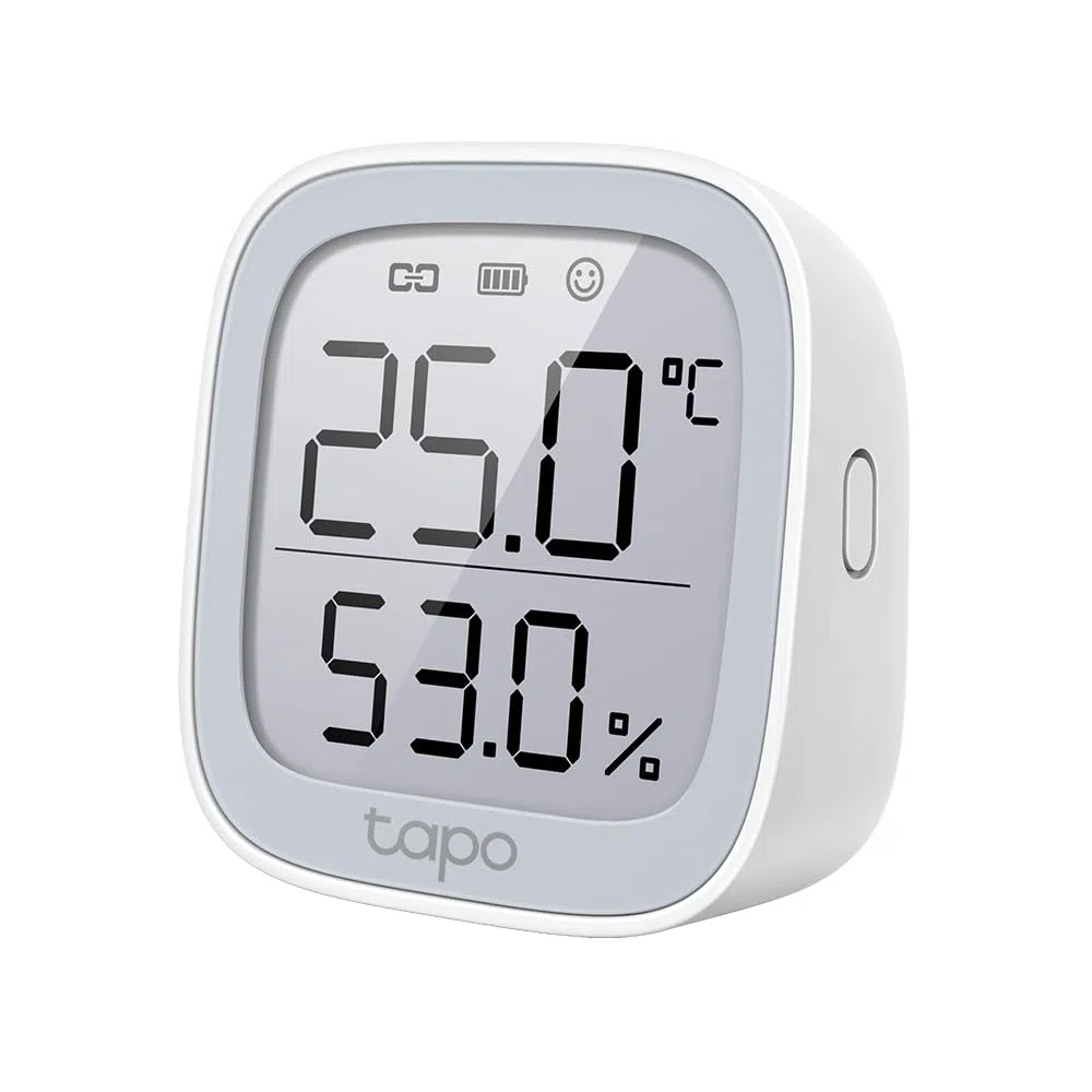 TP-Link Tapo T315 Smart Home Temperatur und Luftfeuchtigkeitsmesser,digitales Thermo-Hygrometer Innen, Raumthermometer mit 2.7'' E-Ink Display, Hochpräzisionssensor, Hub erforderlich