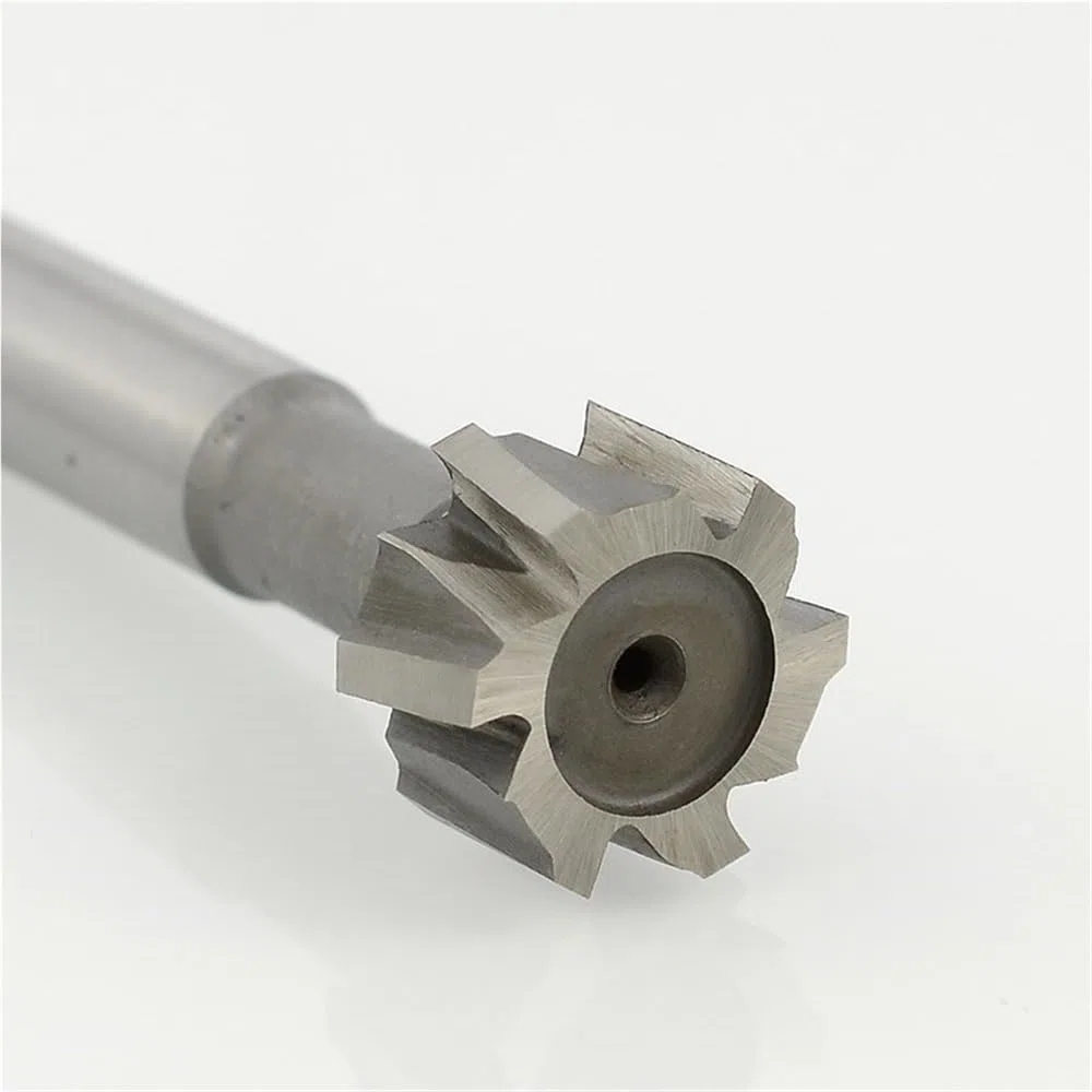 1 Stück CNC-T-Nutfräser, Schaftfräser aus Schnellarbeitsstahl, Schlitzfräser for Fräsen von Metall, Durchmesser 8 10 12 14(12x3x8x60mm)