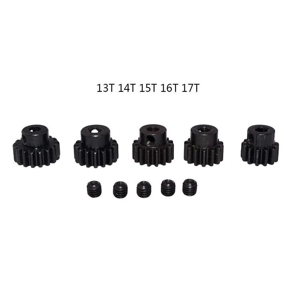 1/8 RC Auto M1 5mm 11T 12T 13T 14T 15T 16T 17T 18T 19T 20T 21T 22T Ritzel Motor Getriebe Combo Offroad RC Auto Ersatzteil (Farbe : B)