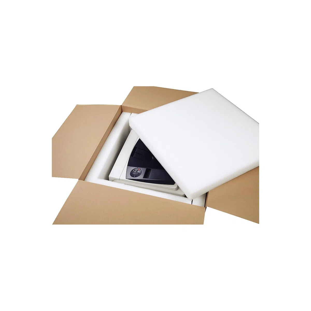 ratioform | Schaumplatte | aus PE | VE 20 Stk | LxB 300 x 200 mm | weiß | Materialstärke 25 mm