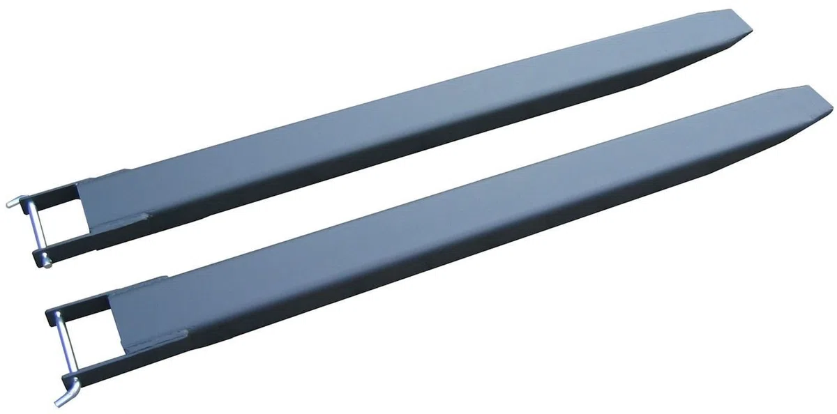 Gabelverlängerung für Stapler Frontlader Zinkenverlängerung schwarz 1 Paar 220cm