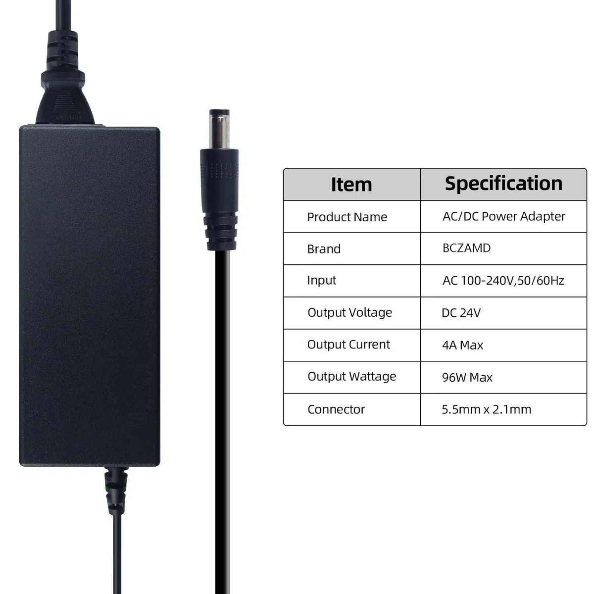 BCZAMD for Bambu-Lab AMS 2Pro 24V 4A Netzteil Adapter Automatisches Materialsystem: Ermöglicht Multifarben-Filamentdruck mit Trocknungsfunktion – 3D Drucker Zubehör