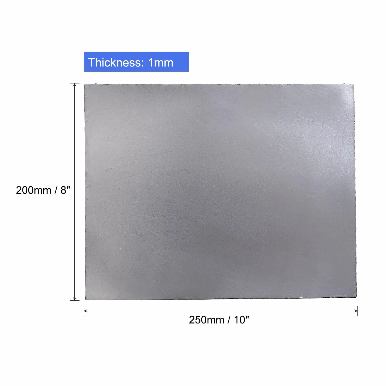 PATIKIL 5 Stück Graphit Flexibel Folie Dichtung Blatt Papier Ersatz 250x200x1mm
