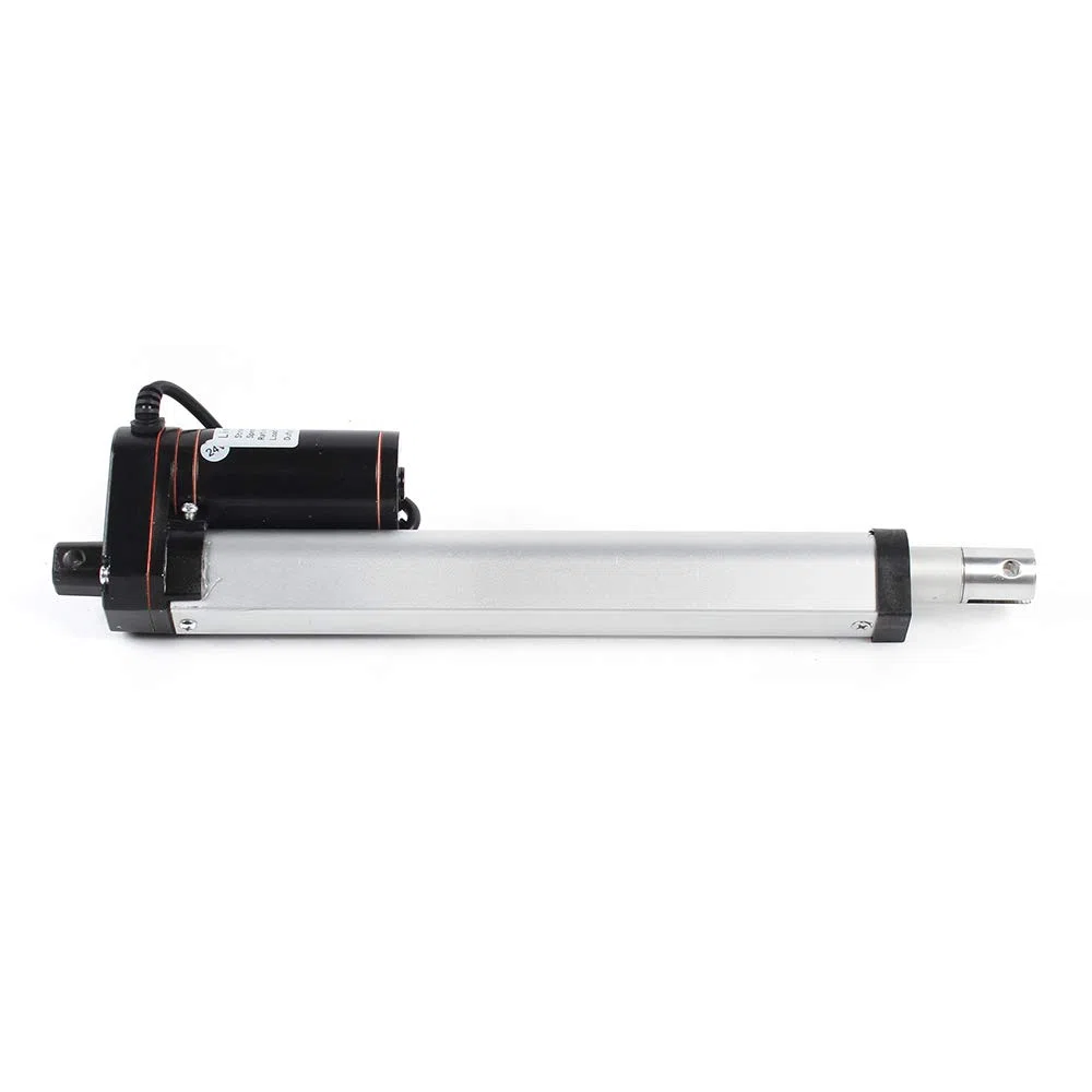 Elektrischer Linearantrieb, Wasserdicht Linearantrieb 200 Mm Hub DC 24 V, 1000N-1500N Mini-Linearaktuator für Schrank, Fensteröffner, Türöffner, Home Automation