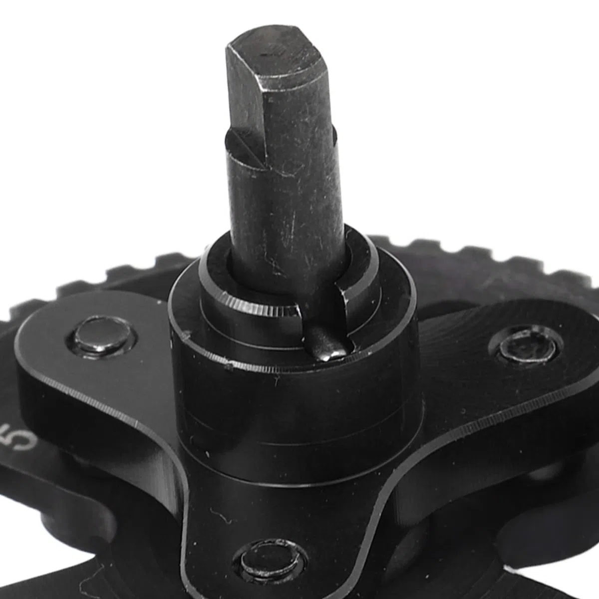 Differential-Rutschkupplung, 54T Aluminium-Stahl-Differenzialgetriebe-Rutschkupplung, 3 Farben für Traxxas Slash 4x4 1/10 RC Car, Karosserie-Zubehör