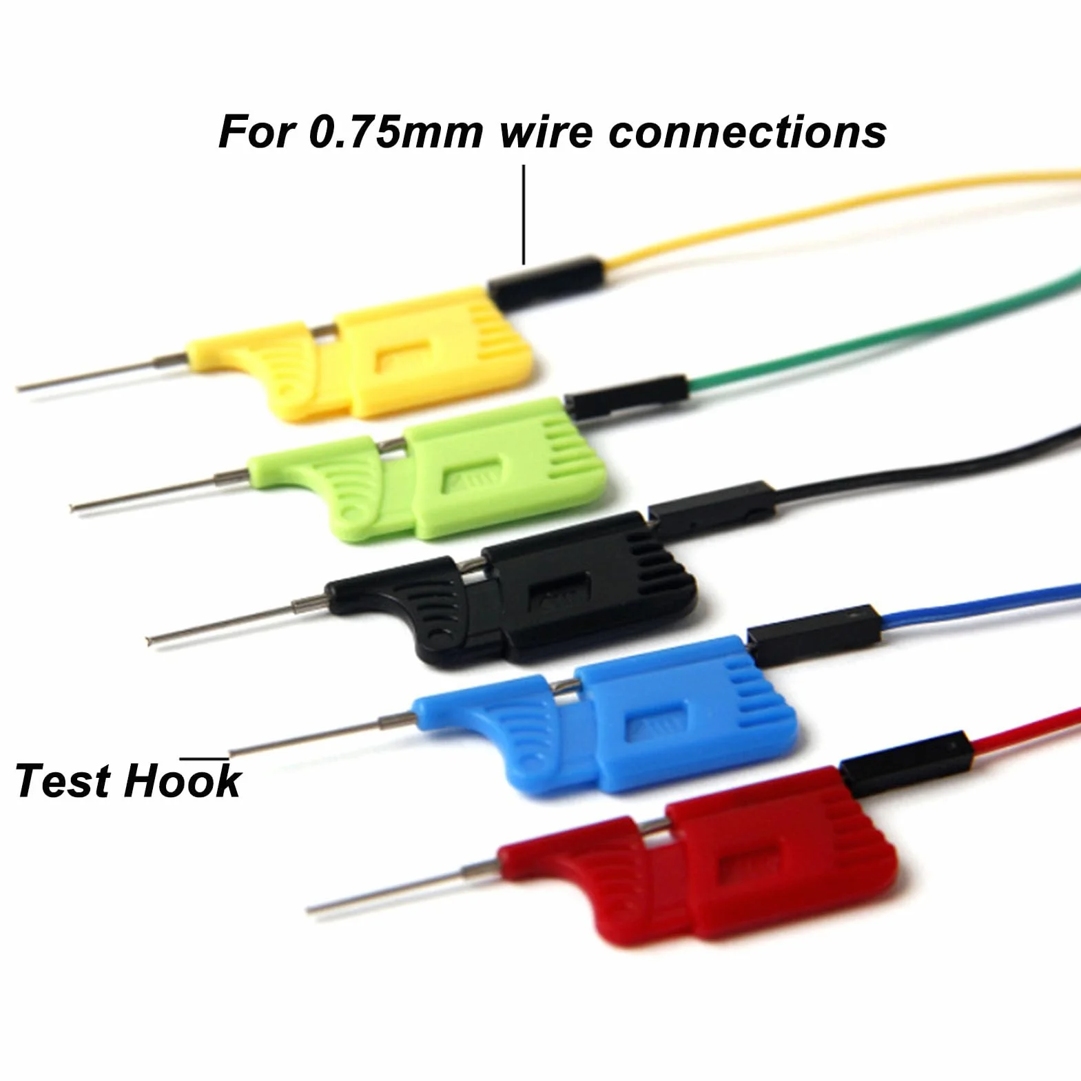 Testclip-Chip-Fußclip, Mikro-IC-Klemme für SOIC TSSOP TSOP SSOP MSOP PLCC QFP TQFP LQFP SMD IC-Testchip SDK08 mit Einfacher Bedienung, Hohe Zuverlässigkeit für 40 V 2 A Strom