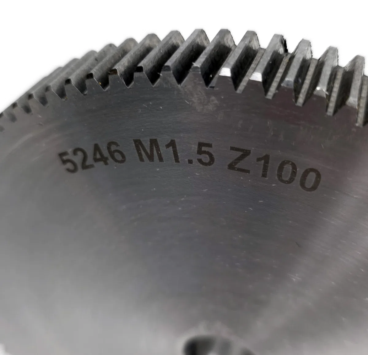 Zahnrad Modul 1,5 100 Zähne Scheibe Marka Ozdowski For Farming hochwertiges Stirnrad aus Stahl C45, Präzision für Landwirtschaft und Industrie