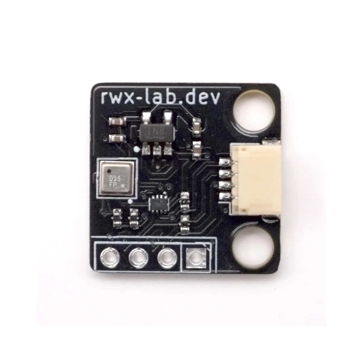 BME690 Breakout Board – Umwelt- & Gassensor – I2C/Qwiic/JST – 3,3V & 5V – misst Temperatur, Luftfeuchtigkeit, Luftqualität IAQ, Luftdruck & VOC – für Arduino, Raspberry Pi & ESP32