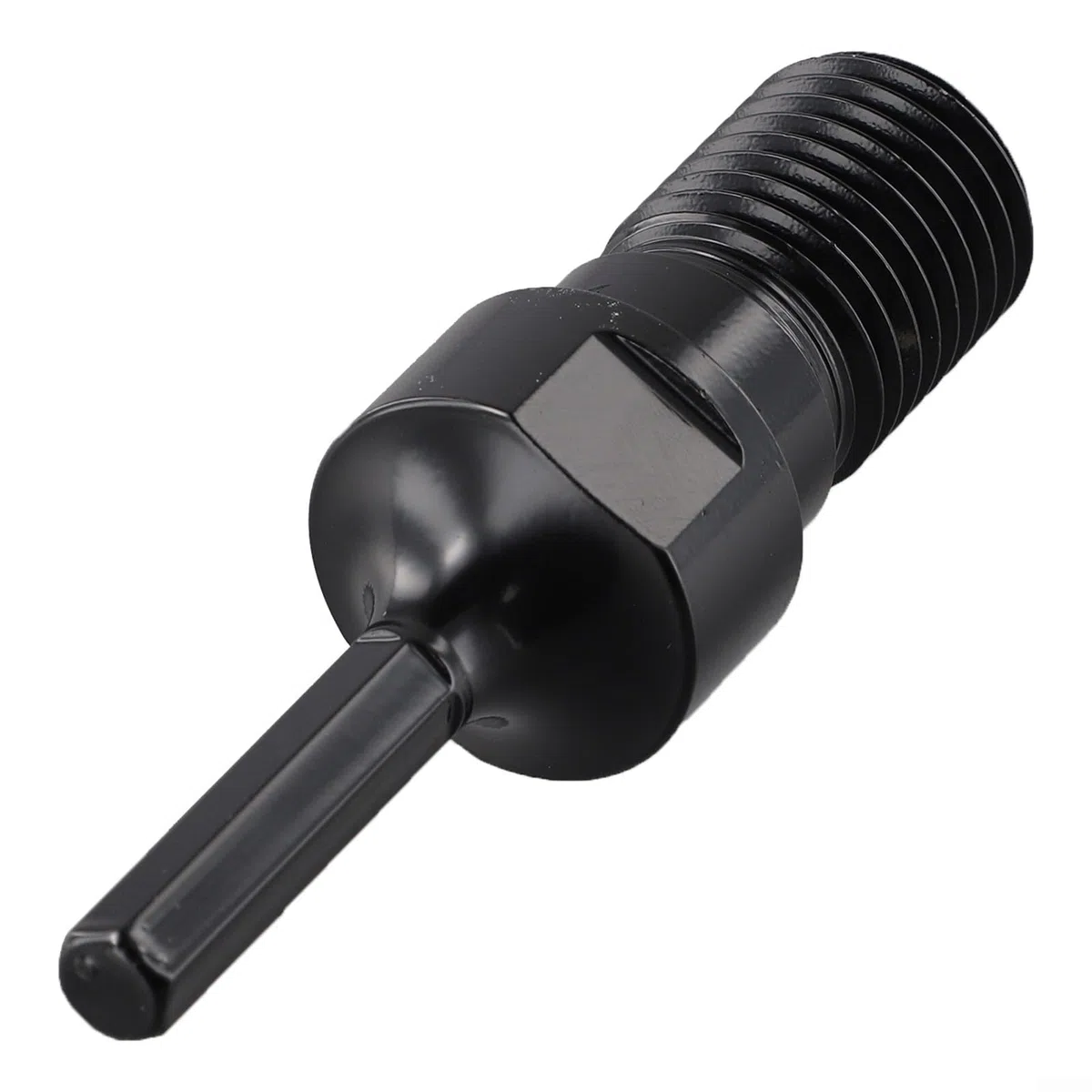 Kernbohrer-Adapter, 1-1/4-7 UNC Außengewinde auf Sechskantschaft, geeignet für Bohrhammer, elektrische Bohrmaschinen und Wasserbohrer-Verlängerungen.