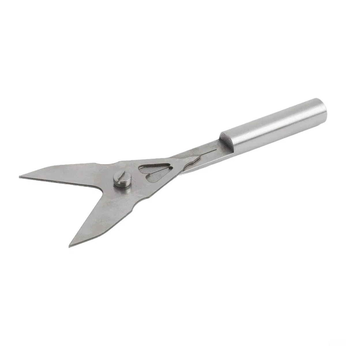 304 Edelstahl-Zentrierung für Kantenfinder für Fräsmaschine, Rohre und Rundstab-Mittellehre mit Mehrzweck-Messkrallen für Rohre mit 10–120 mm Durchmesser (Nivellierer)