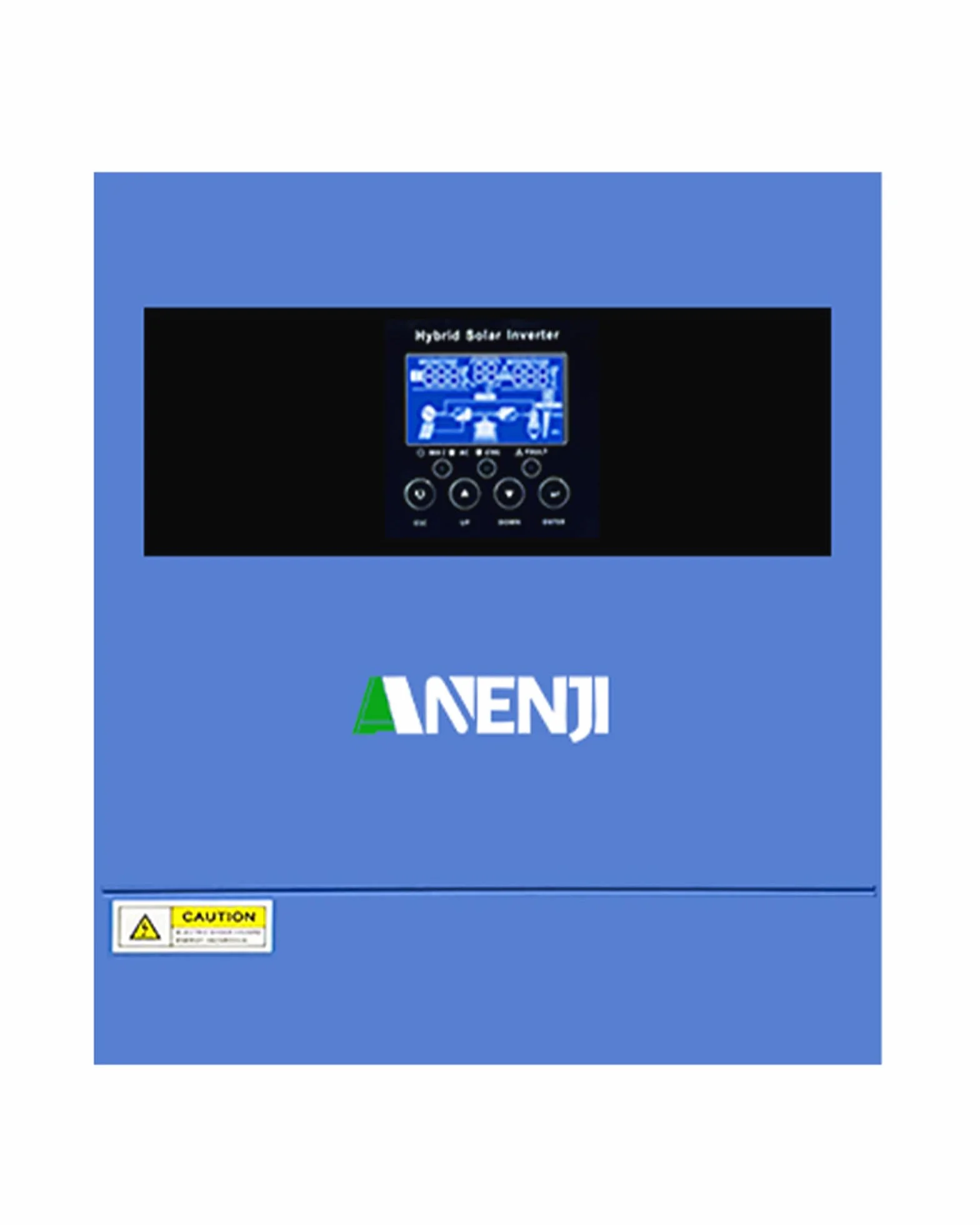 4200W Hybrid Wechselrichter 24V DC/230V AC Reiner Sinus Solarwechselrichter 100A MPPT + Netzeinspeisung,Max PV-Eingangsspannung 500V + 4 Lademodi für 24V Lithium Batterien Wohnmobile/Hausnotstrom