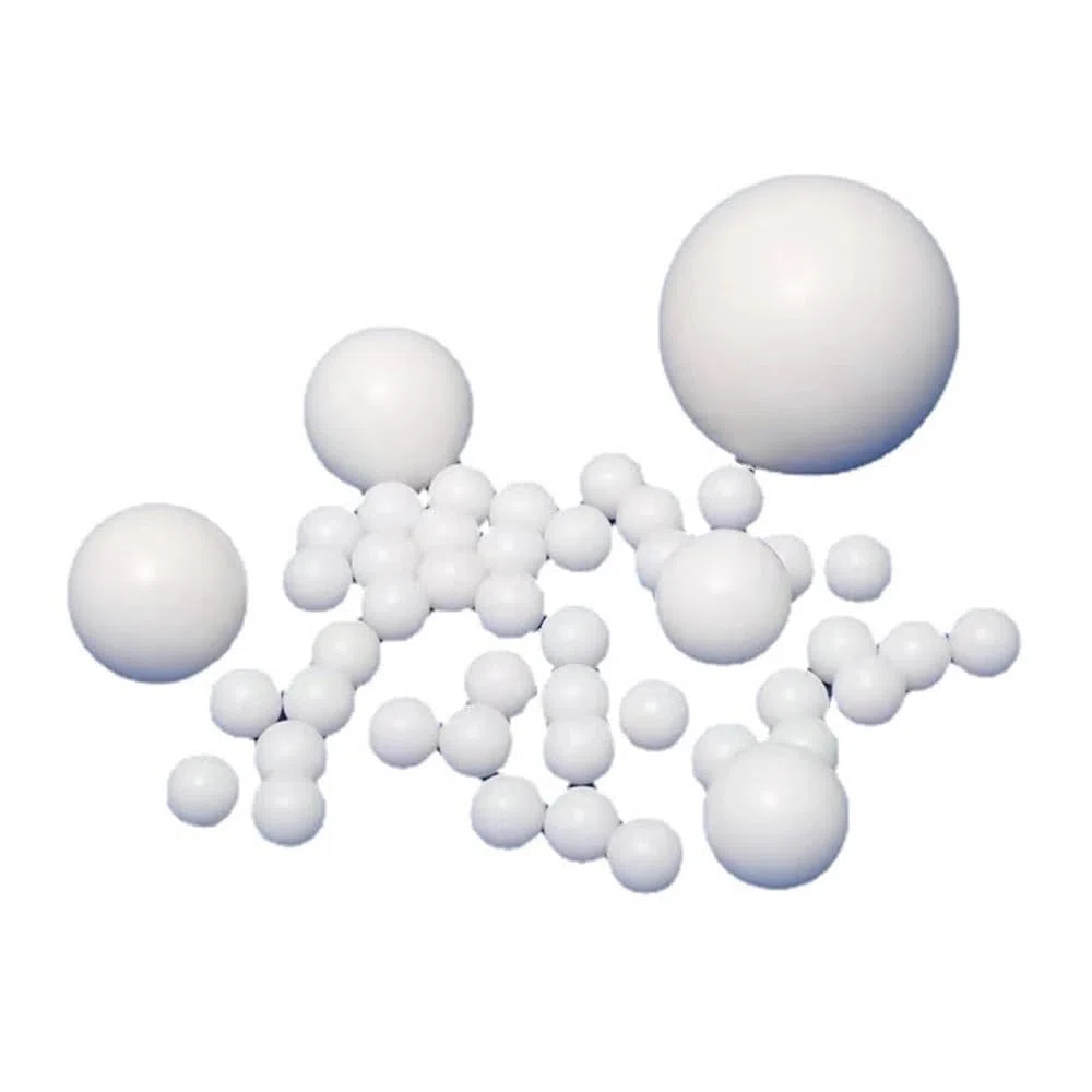 20 teile/los Labor Durchmesser 3mm Bis 16mm PTFE Ball Weiß F4 Perle for Experiment(3mm)