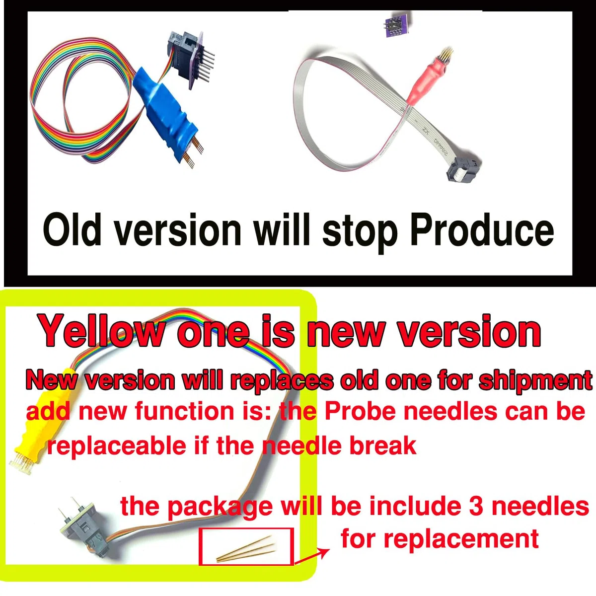 DFN8 QFN8 WSON8 chip Probe line Clip Read Write chip Circuit Programming 1.27 6 * 8 for USB Programmer EZP2019 EZP2023 TL866II T56 T48 T76 RT809F RT809H
