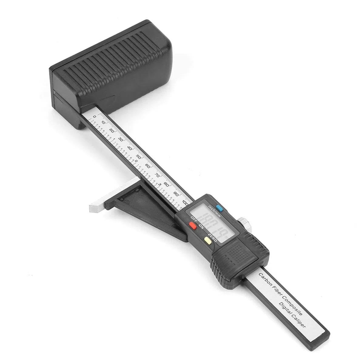 Ausla Höhenreißer Digital Digitales Höhenmessgerät Digitales Messgerät 0-150 Mm Magnetisches Elektronisches Höhenmessgerät mit Hartmetall-Anreißnadel mit Sockel