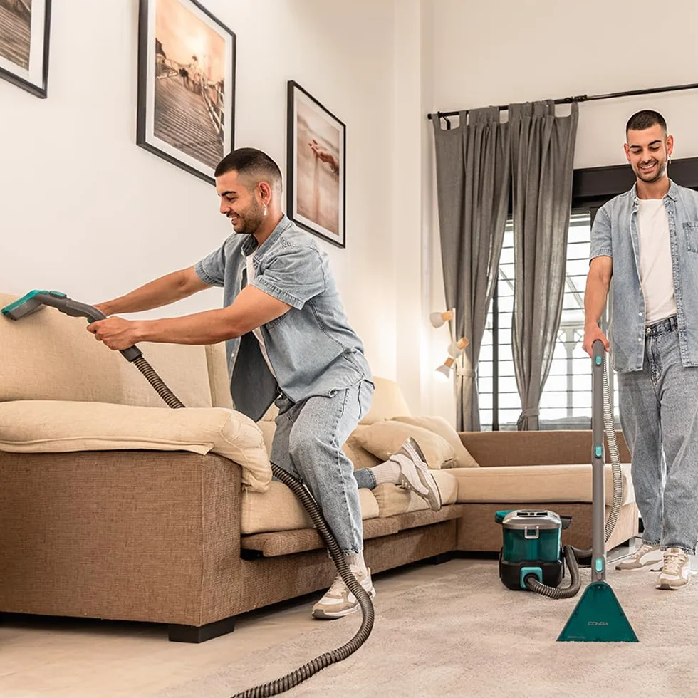 Cecotec Teppichstaubsauger - Polsterreiniger - Schlittenstaubsauger Conga CarpetClean 10000 EasyHome. 800W, 3L Frischwassertank und 1,5L Schmutzwassertank, Multiflächensystem, Zubehörkit