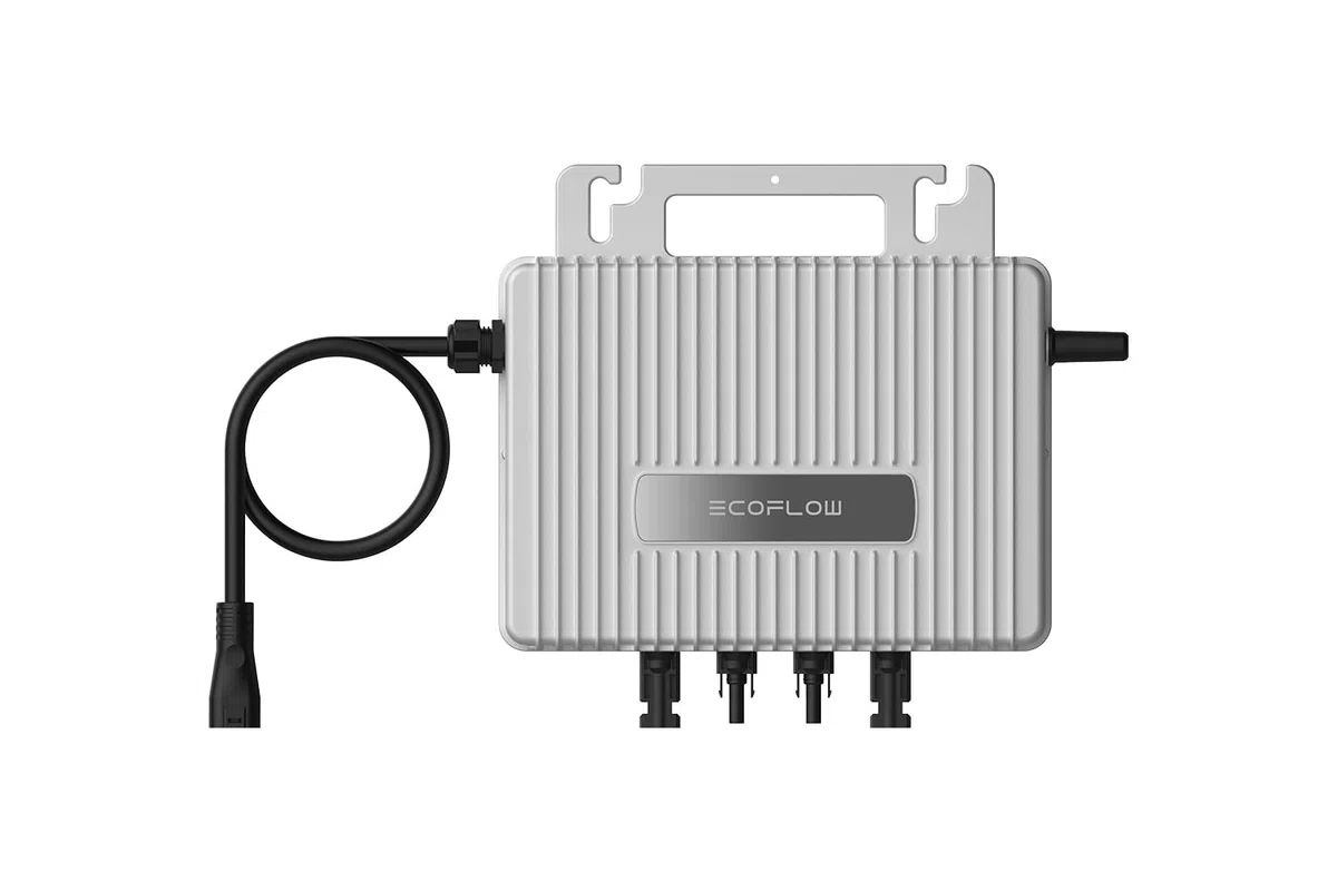 Powerness® EcoFlow Stream Mikro-Wechselrichter 800W, Intelligenter WLAN-Solarwechselrichter für Balkonkraftwerke, für 2 Solarpanels, IP67 wasserdicht, MPPT-Technologie, App-gesteuert (0% MwSt)