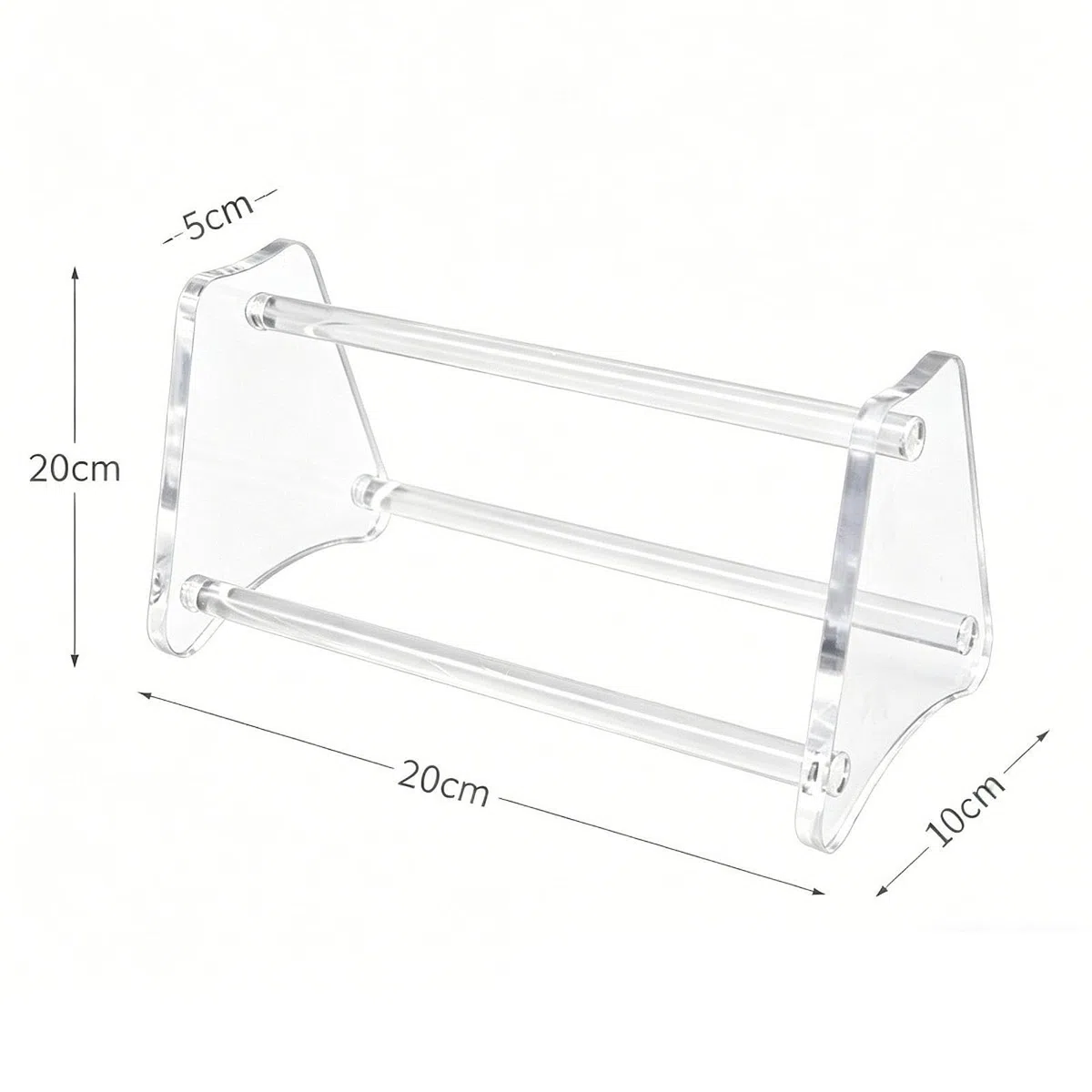 Colcolo Halter für kieferorthopädische Zangen, Ständer für Zangen, transparent, praktisch, kompakt, Organizer, Ablage aus Acryl