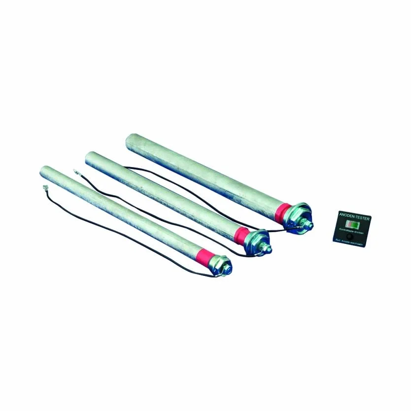 Magnesiumanode 1 "x320 Magnesiumanode, vorbereitet für den Erschöpfungsindikator