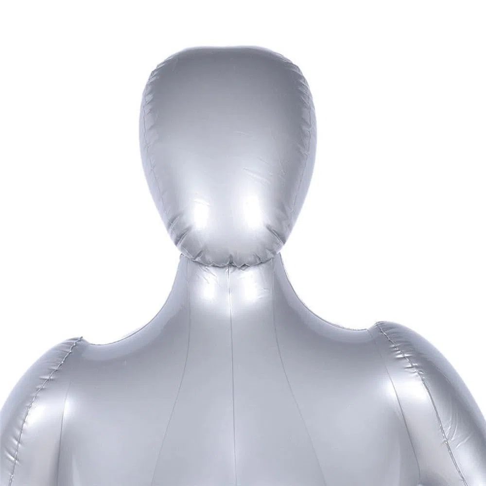 Aufblasbare Schaufensterpuppe für den ganzen Körper, PVC-Material, 165 cm hoch, platzsparend und tragbar für Einzelhandel und Ausstellung