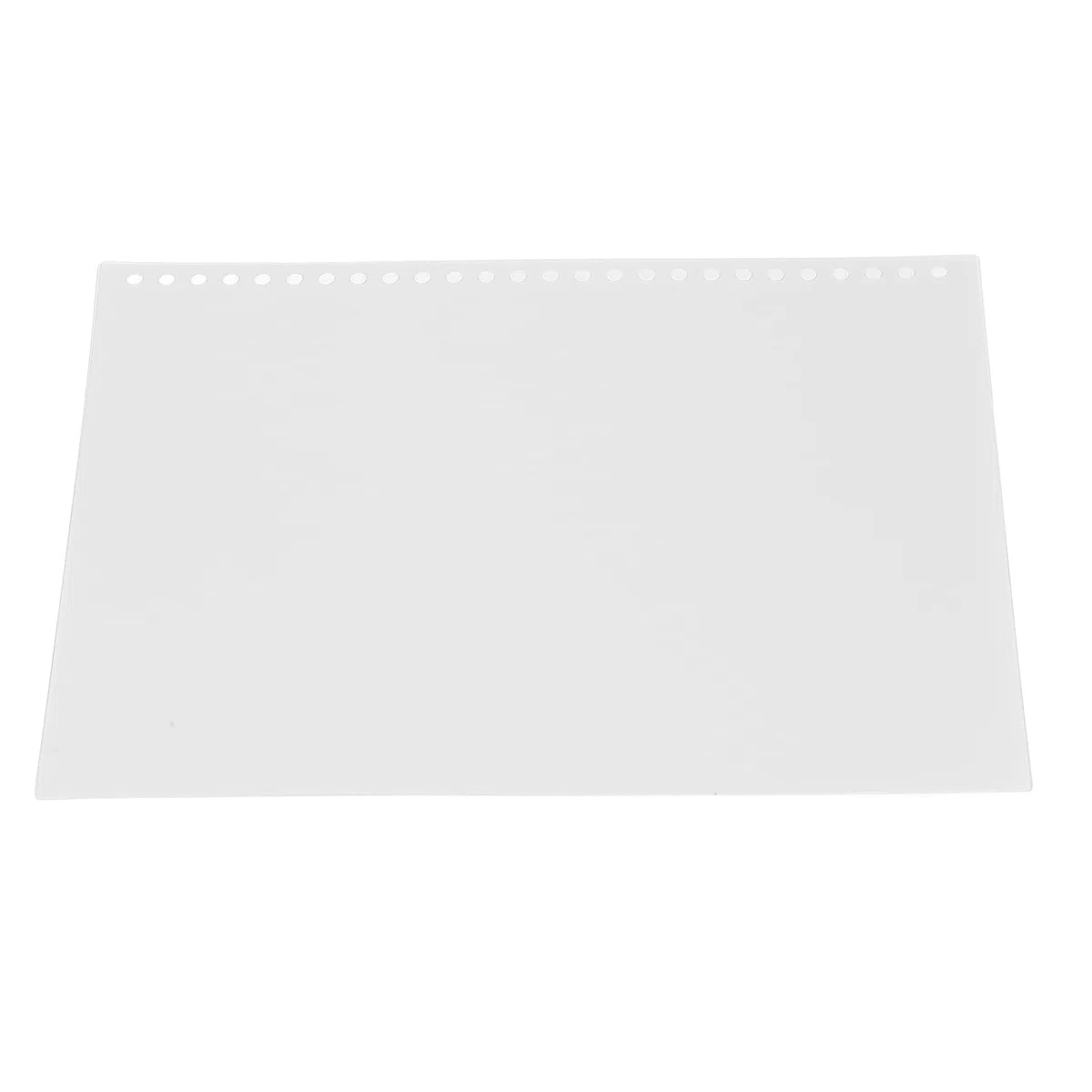 50er-Pack B5-Berichtshüllen mit 26 Löchern, Transparent, Mattiert, PP-Kunststoff-Binderhüllen, Bunte Buchumschläge – Langlebige und Stilvolle Präsentationslösung für Büro und