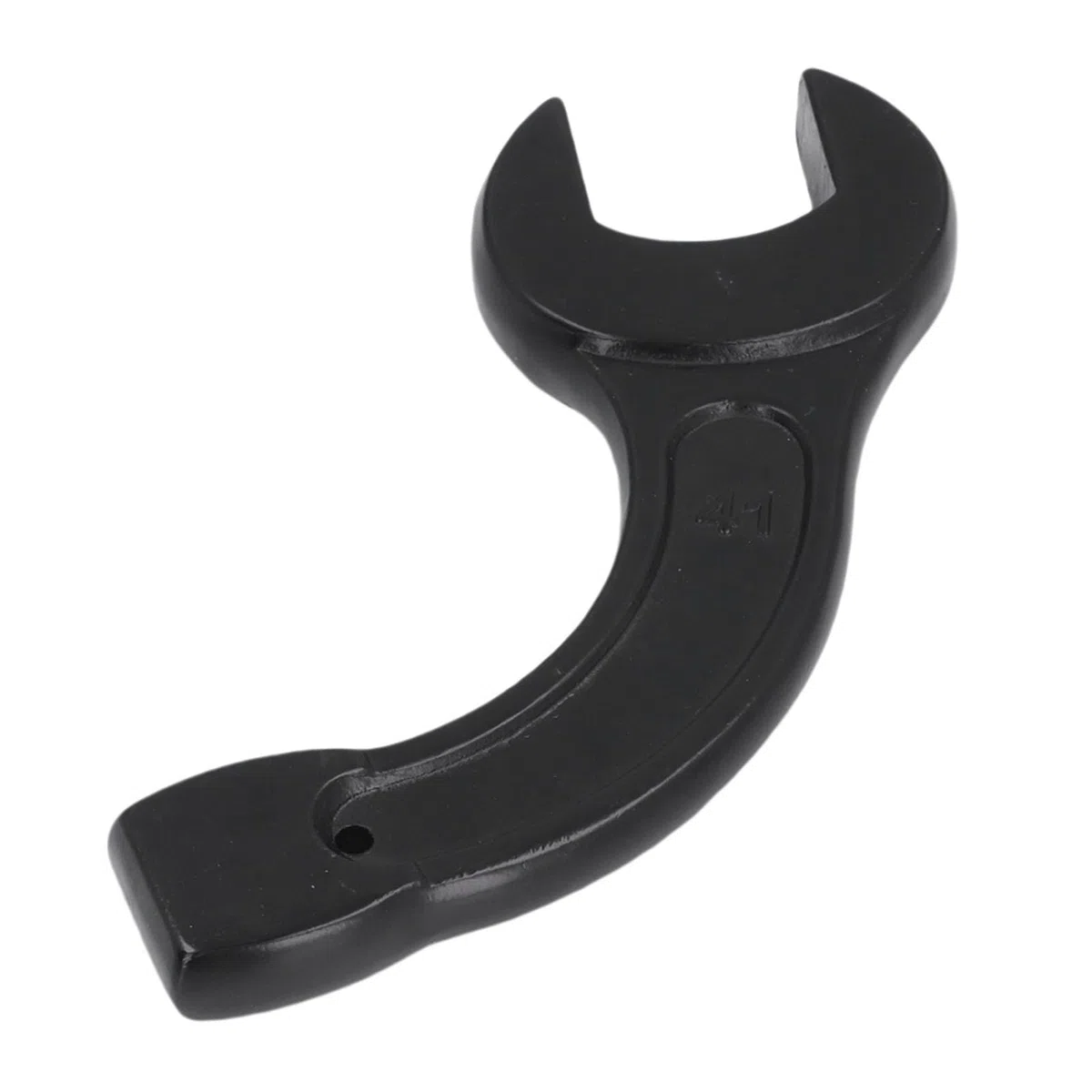 SEAFRONT Offener Hochleistungs-Blechschlüssel mit Gebogenem Griff für Reparaturarbeiten, Hartstahl, 1 Stück (41MM)