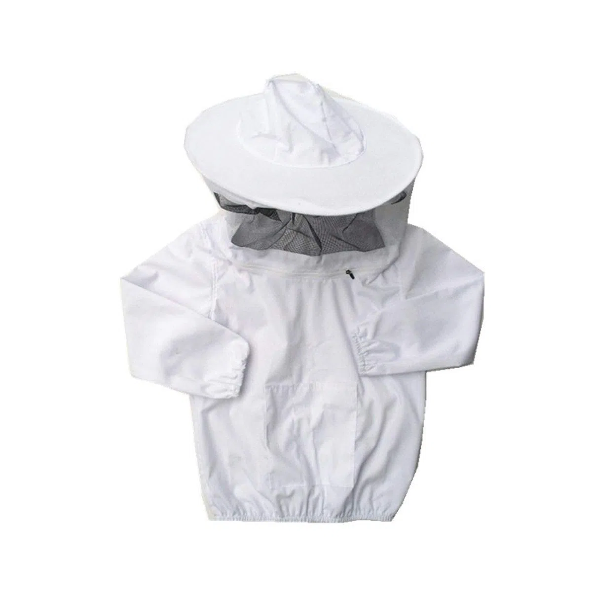 Imkerschutz-Kinderanzug mit Schleierjacke - mit Imkereihandschuhen Imkerei-Schutzausrüstung (Y-L (125-150 cm))
