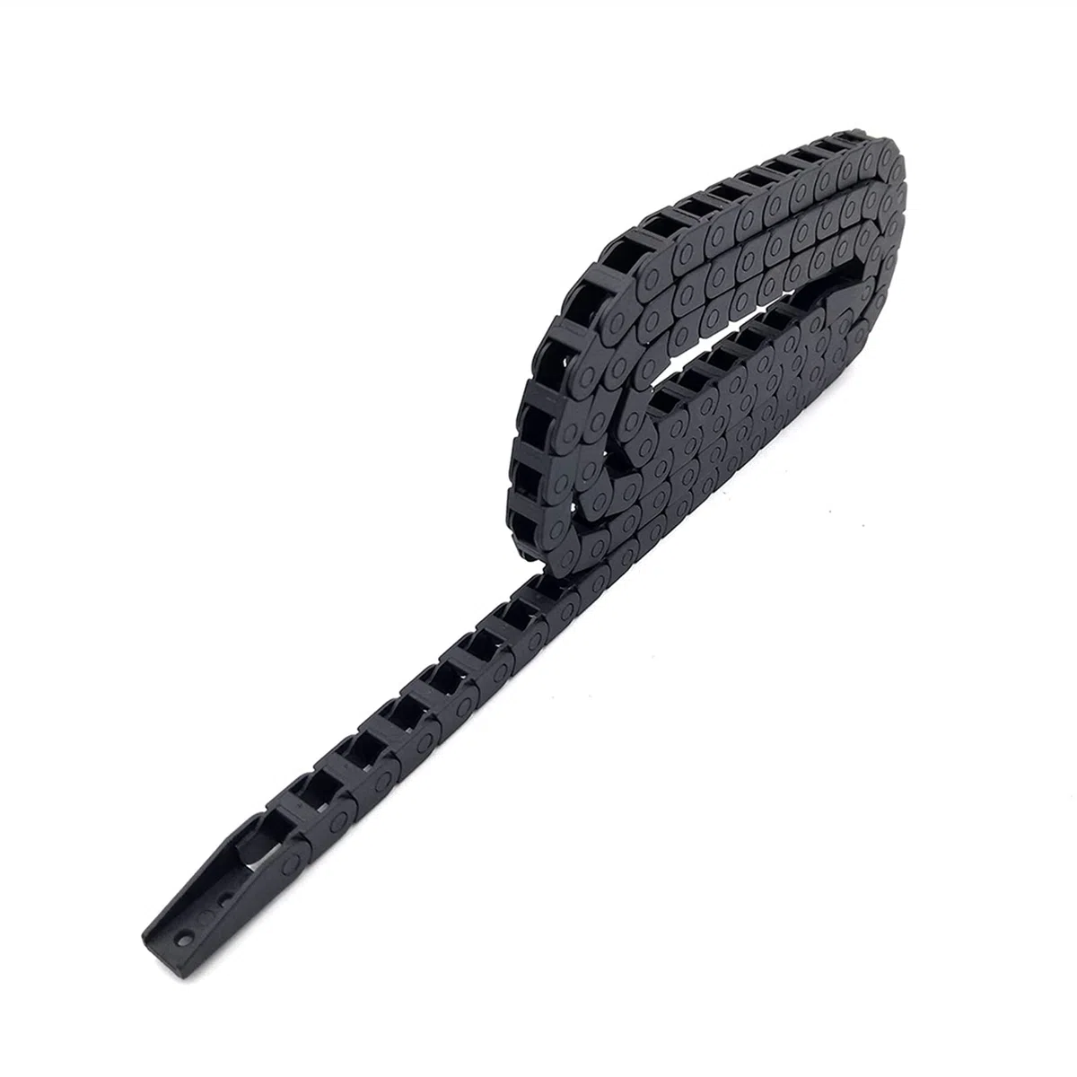 Energiekette Schleppkette 1 Meter 5x5mm Drahtträgerkabelschleppkette für CNC Router Graviermaschine Roller Kunststoffübertragungstanks Schleppkette DrahtträGer (Inner Size : 5X5 mm)