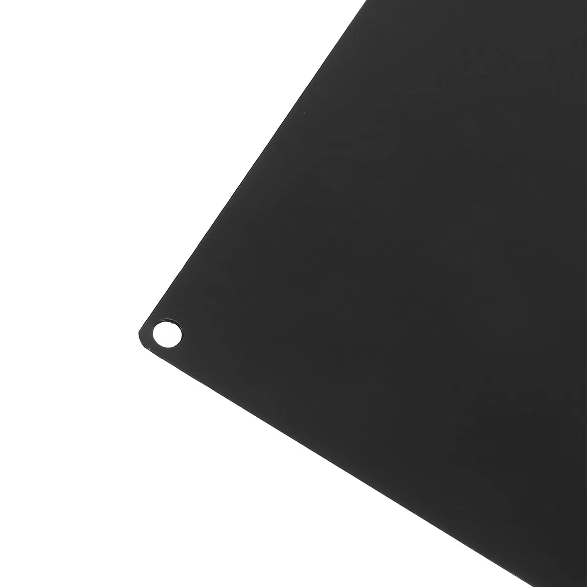 SHINEOFI 10 Stück Schwarze Eloxierte Aluminiumplatten 15x10cm mit Löchern Rechteckige Metall Gravurrohlinge für Industrie Typenschilder und Individuelle Namensschilder
