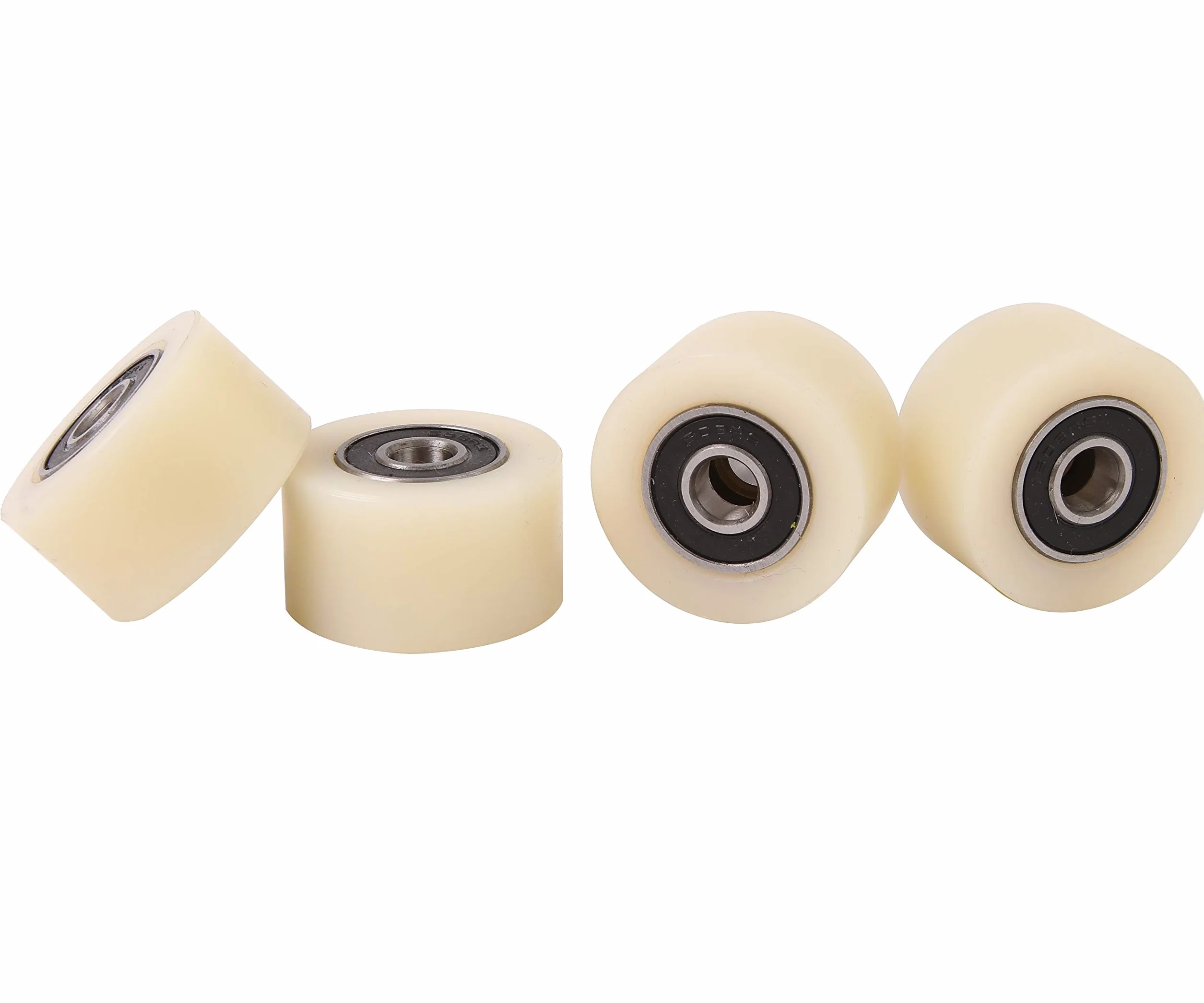 Smart Machines Nylon-Rollen, 4 Stück, 35 mm Durchmesser, maschinenbearbeitet, verschiedene Breiten, hergestellt in der EU, 20 mm Wide, 4