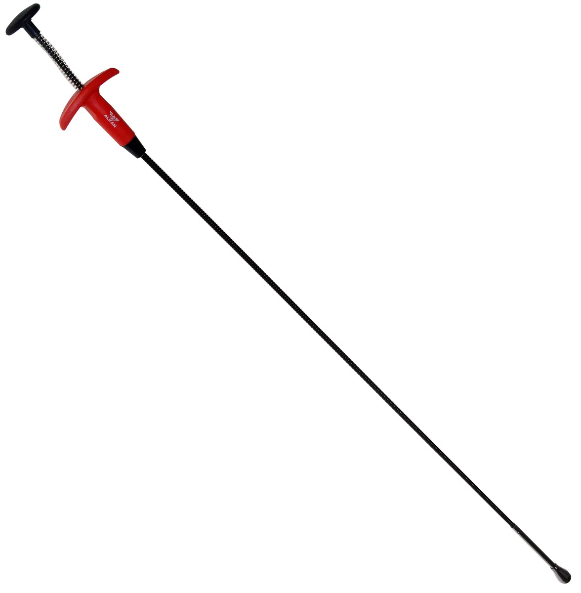 Alkan 2in1 Magnetheber 94 cm Krallengreifer mit Ringmagnet | Extra langer flexibler Greifer mit Ring-Magnetheber, Federdrucksystem und Hebekrallen für Schrauben & Kleinteile