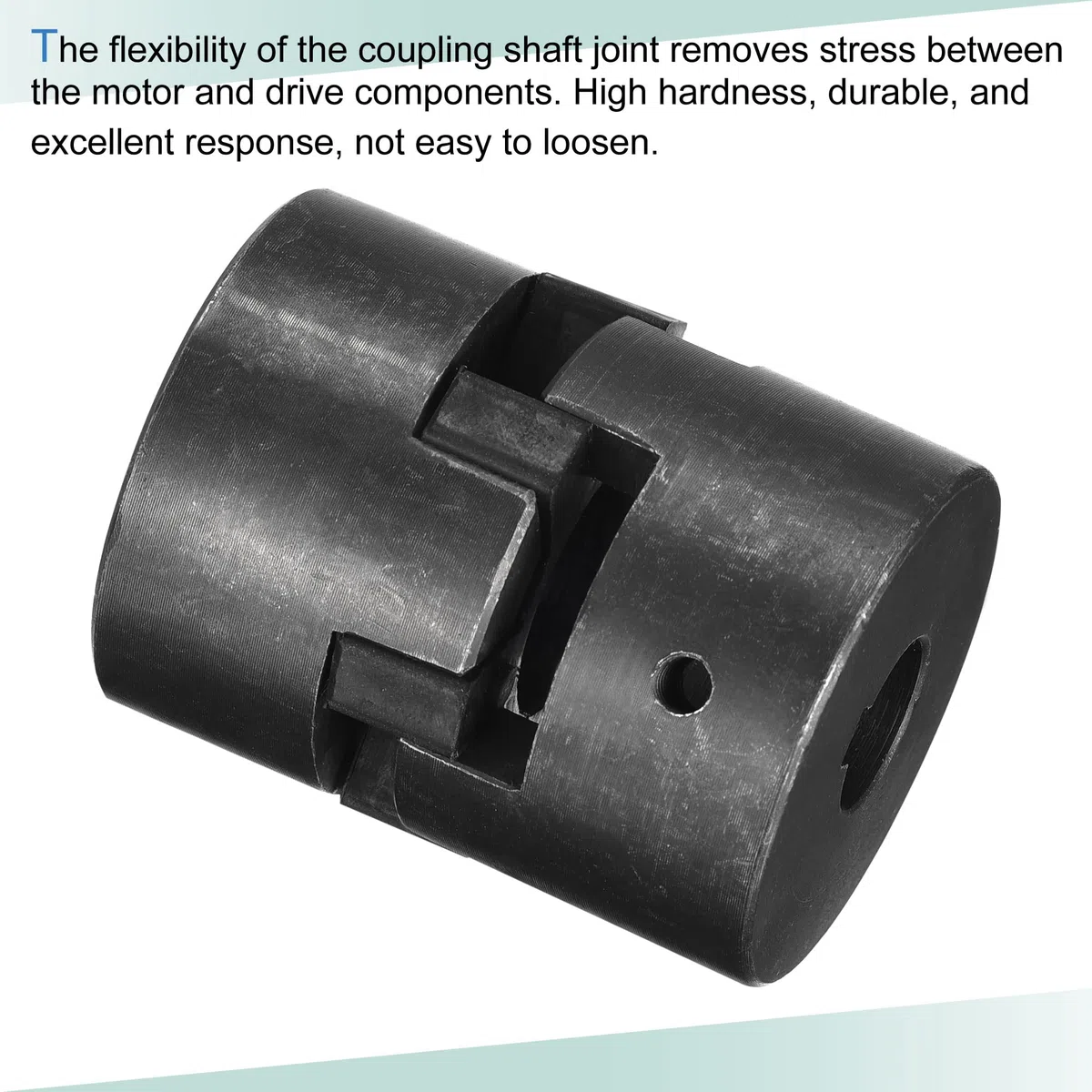 sourcing map Flexible Kupplung Welle 14mm bis 17mm Motor Kupplungsgelenk 53mm L x44.5mm OD
