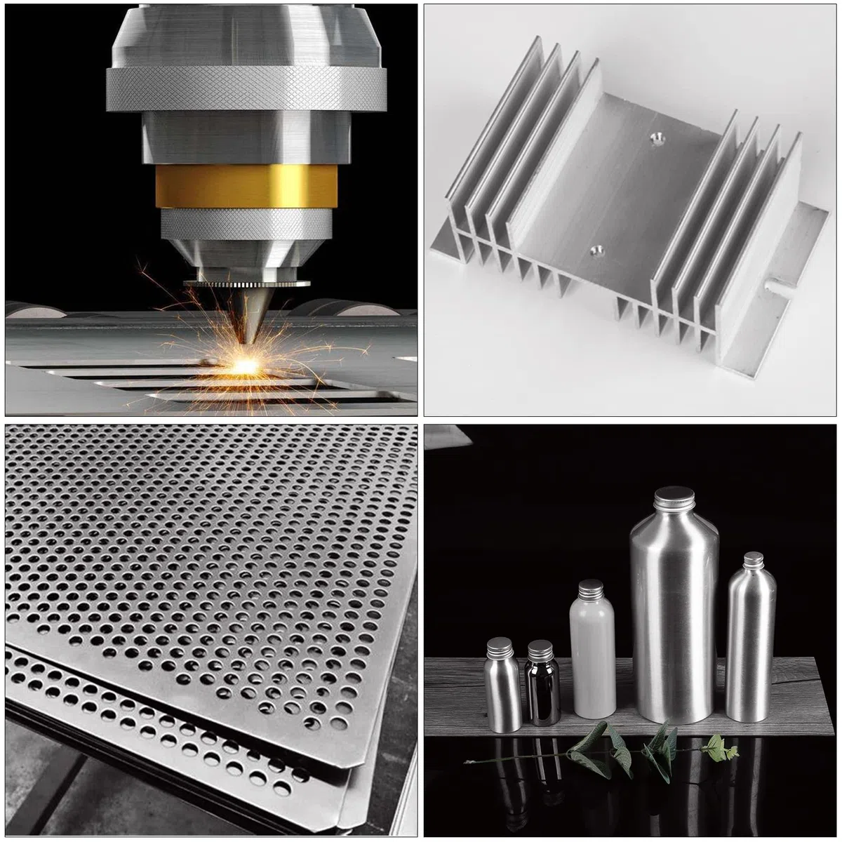 5 Stück Aluminium Platte 3mm, 20x20CM Aluminium-Metall Flache Platte aus 6061-Aluminium, Aluminiumblech Alublech, Metallplatte mit Schutzfolie Stanzbleche Übungsplatte für Modellbau Messebau
