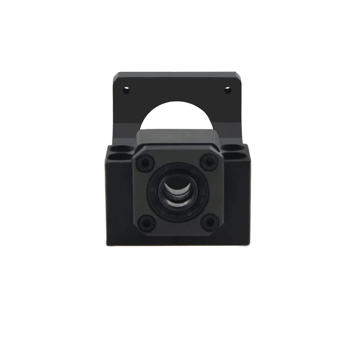 HM10-57 Nema 23 Schrittmotor Stahlhalterung Kugelumlaufspindel Festpunkthalterung Lagerhalterung，für 10mm Kugelumlaufspindel CNC Kugelumlaufspindel SFU1204 RM1204