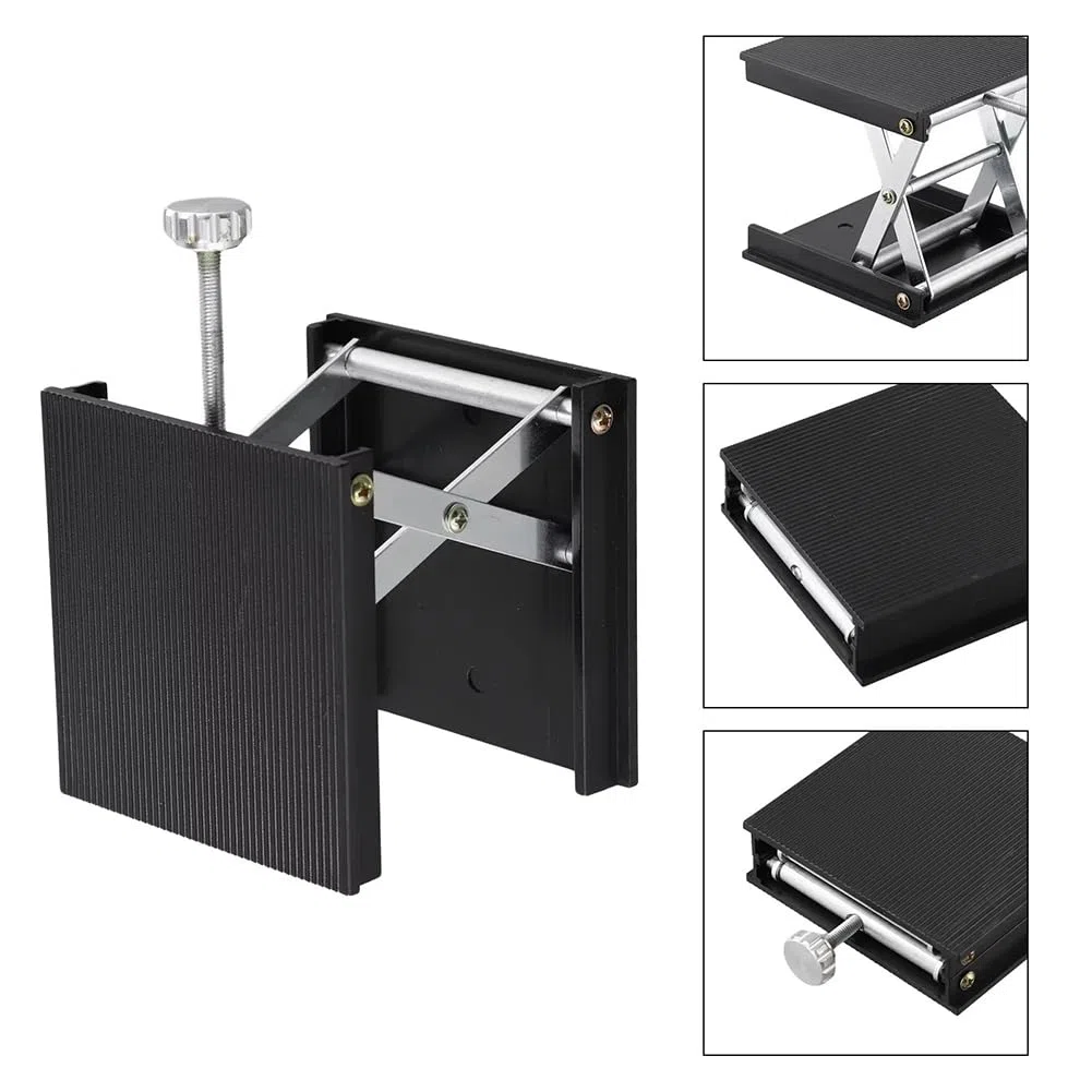 Labor Hebebühne,Hebebühne Aluminiumlegierung,Scherenhubtisch,Labor Hebetisch,Hebebühne,Laborständer Hubtisch,Höhenverstellbar 26–83 mm,Geeignet für Schulen,Institute,Labore