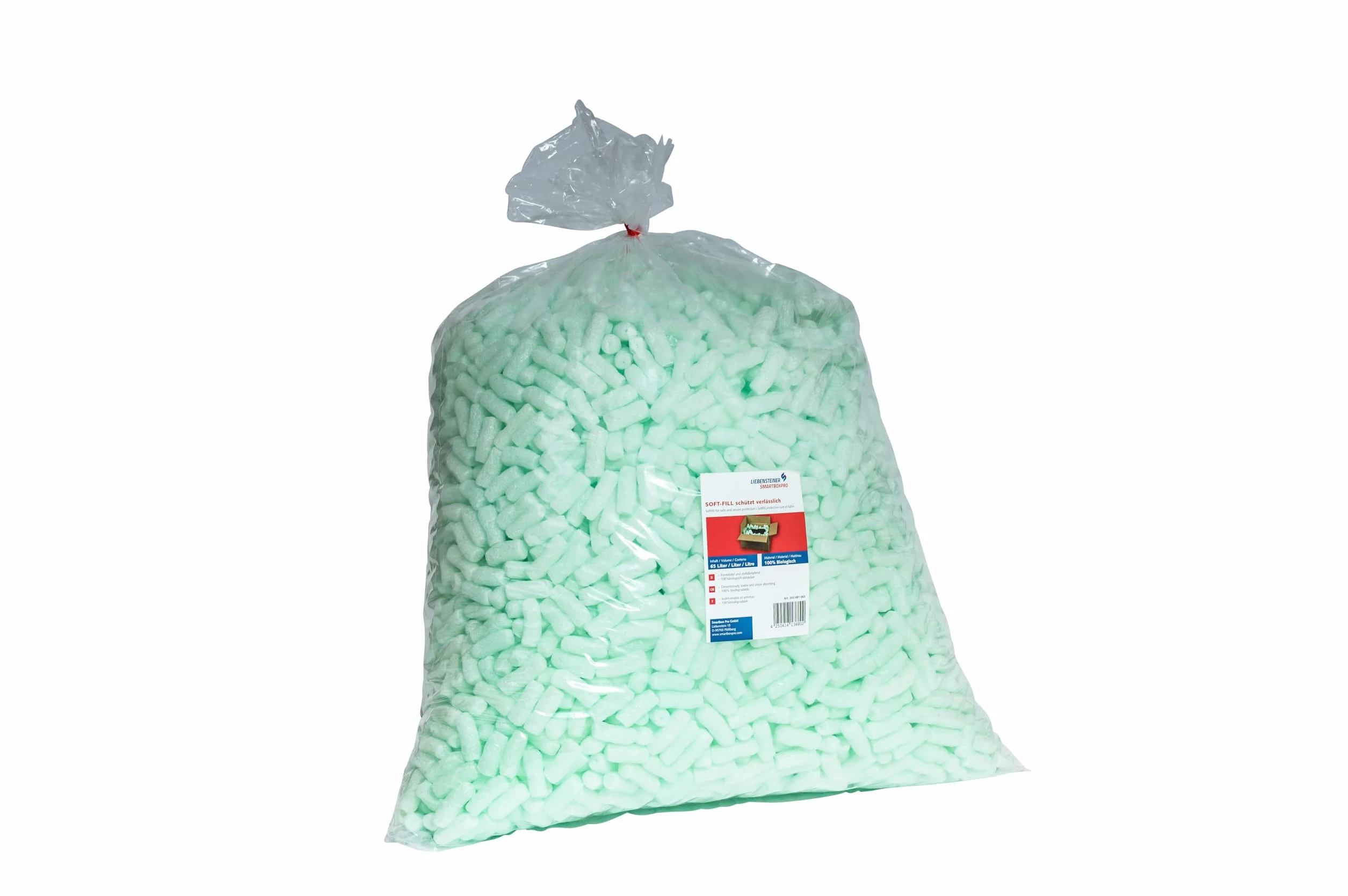 BIO Füllmaterial Verpackungschips aus Maisstärke Packpolster Polster 15L-400L (200 Liter)