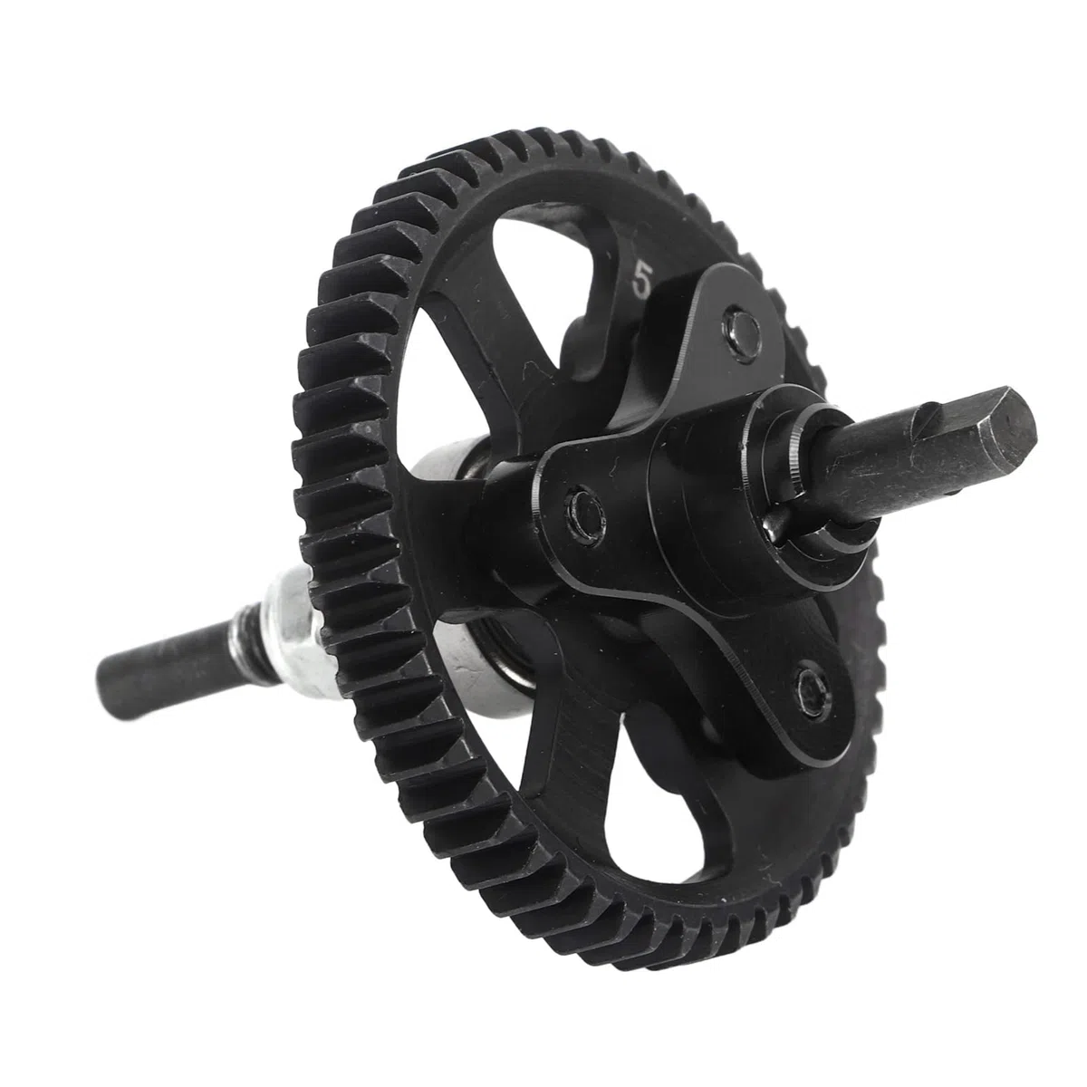 Differential-Rutschkupplung, 54T Aluminium-Stahl-Differenzialgetriebe-Rutschkupplung, 3 Farben für Traxxas Slash 4x4 1/10 RC Car, Karosserie-Zubehör