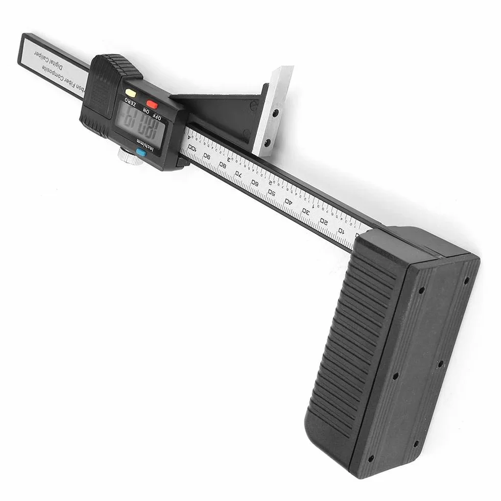 Zunate Digitales Höhenmessgerät, 0-150mm Magnetisch Präzisions Digitales Vernier Height mit Magnetfuß und LCD Digitalbildschirm, Digitaler Höhenreißer Anreissgerät für die Holzbearbeitung