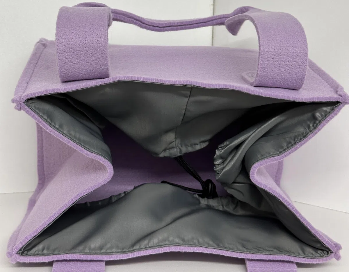 Jemako Filztasche flieder Gr. S - 32x24x20cm -