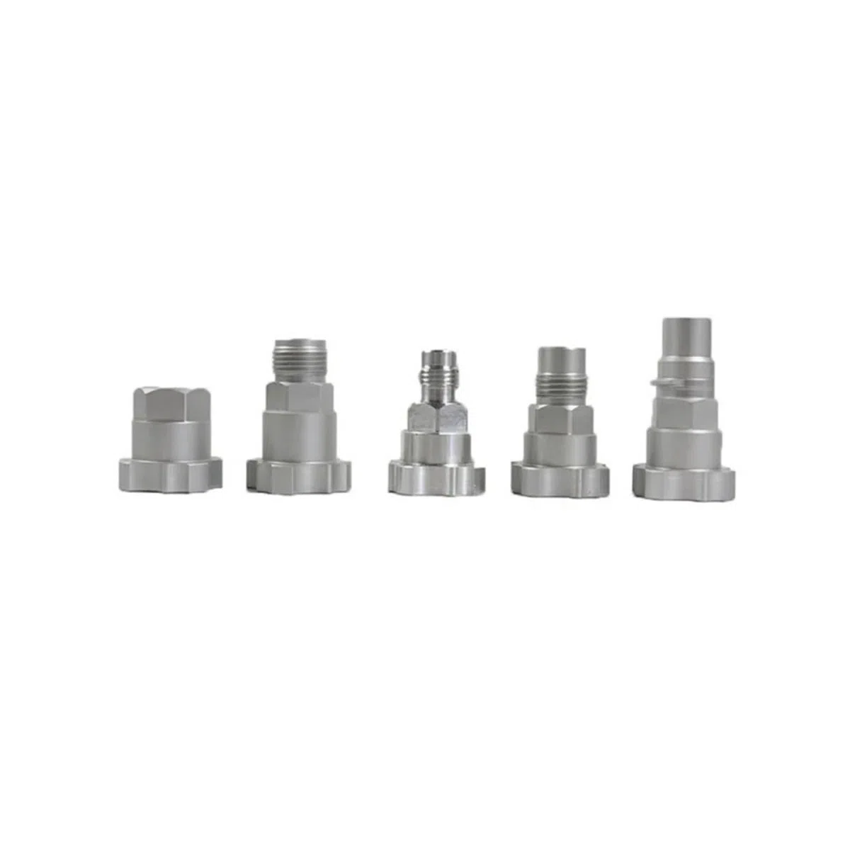 Aluminium Legierung Spritzpistole Stecker PPS Adapter Spritzpistole Tasse adapter Einweg Messbecher Geeignet for SA-TA(Aluminum alloy 1)