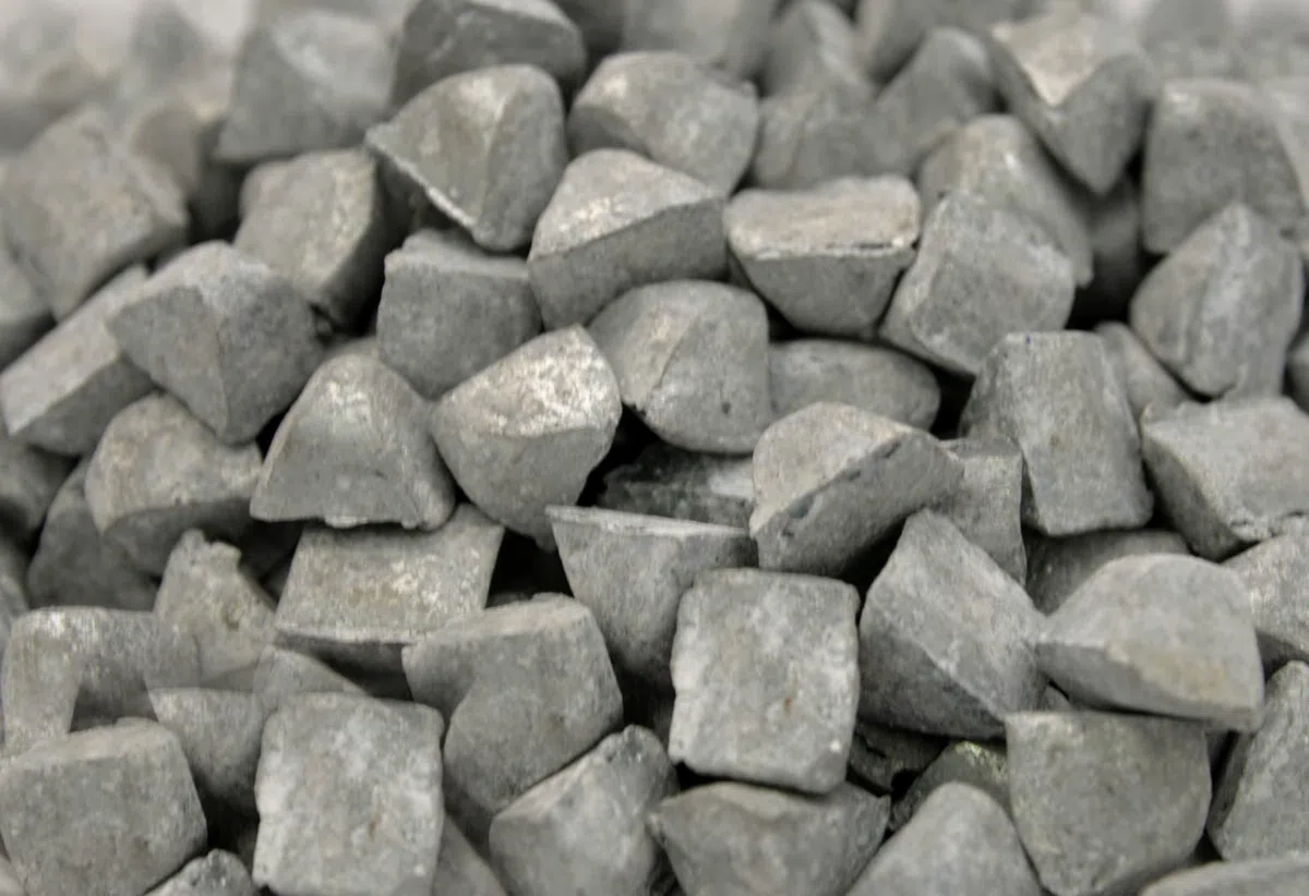 Zink 1000gr Zn 99.99% Element 30 Rein Metall Hohe Qualität Pyramieden Rohzink