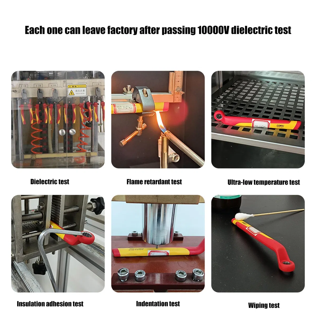 Professionelle 1000V Isolierte Kunststoffzange Für Elektriker Mit Ergonomischem Für Instrumenteninstallationsaufgaben Isolierte Zange