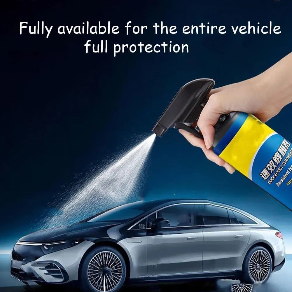 Sopami Car Coating Spray,Quick Effect Coating Agent,Polish Spray Waterless Wash Wax,Sopami Oil Film Emulsion Glass Cleaner (1Pcs)