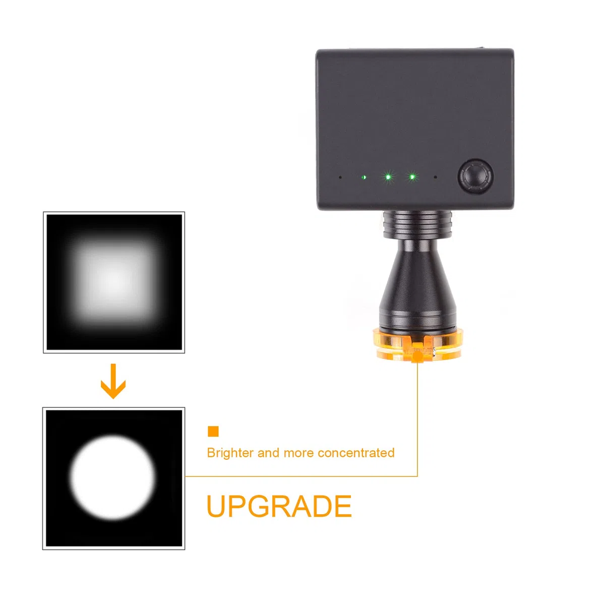 BONEW Optischer Filter für orale Stirnlampe inklusive normaler Brille in einem Set (5)