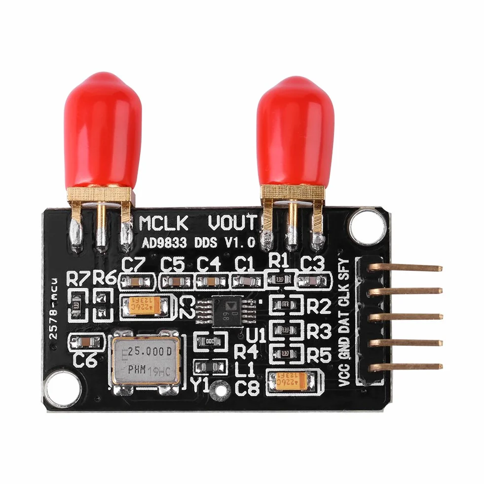 AD9833 DDS Signal Generator Modul 0 MHz bis 12,5 MHz Quadrat/Dreieck/Sinuswelle