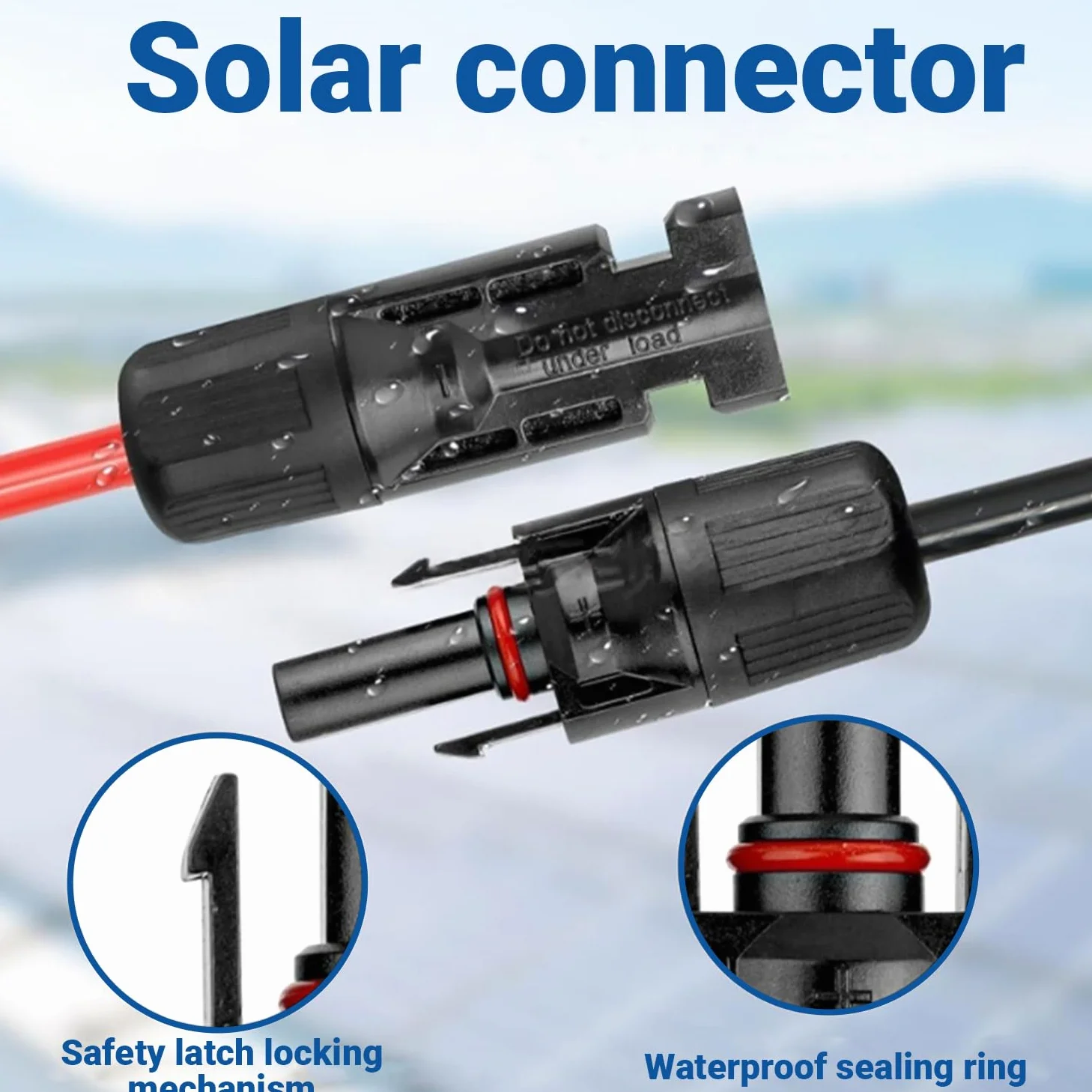10m 30ft balkonkraftwerk verlängerungskabel 6mm2 solarkabelKabel vIP67 erlängerung solar photovoltaik pv Module außen solarpanel solarstecker Kabel mit Photovoltaikanlagen