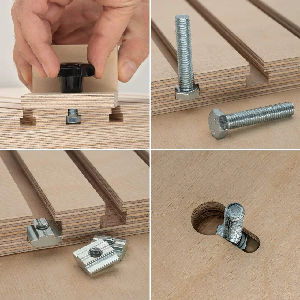 ENT 17735 T-Nutfräser M5 HW, Schaft (S) 8 mm, Durchmesser (D1) 8,5 mm, D2 5,6 mm, NL1 7,0 mm, NL2 4,5 mm, Z1