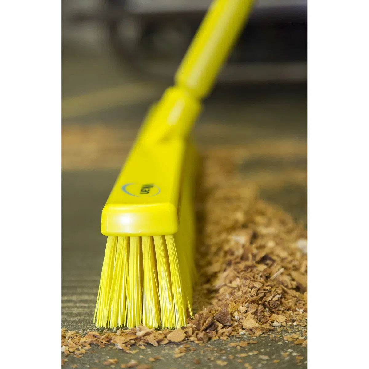 Vikan 31743 Soft/Hard Broom, Blue, 410 mm Length, 90 mm Width, 120 mm Height