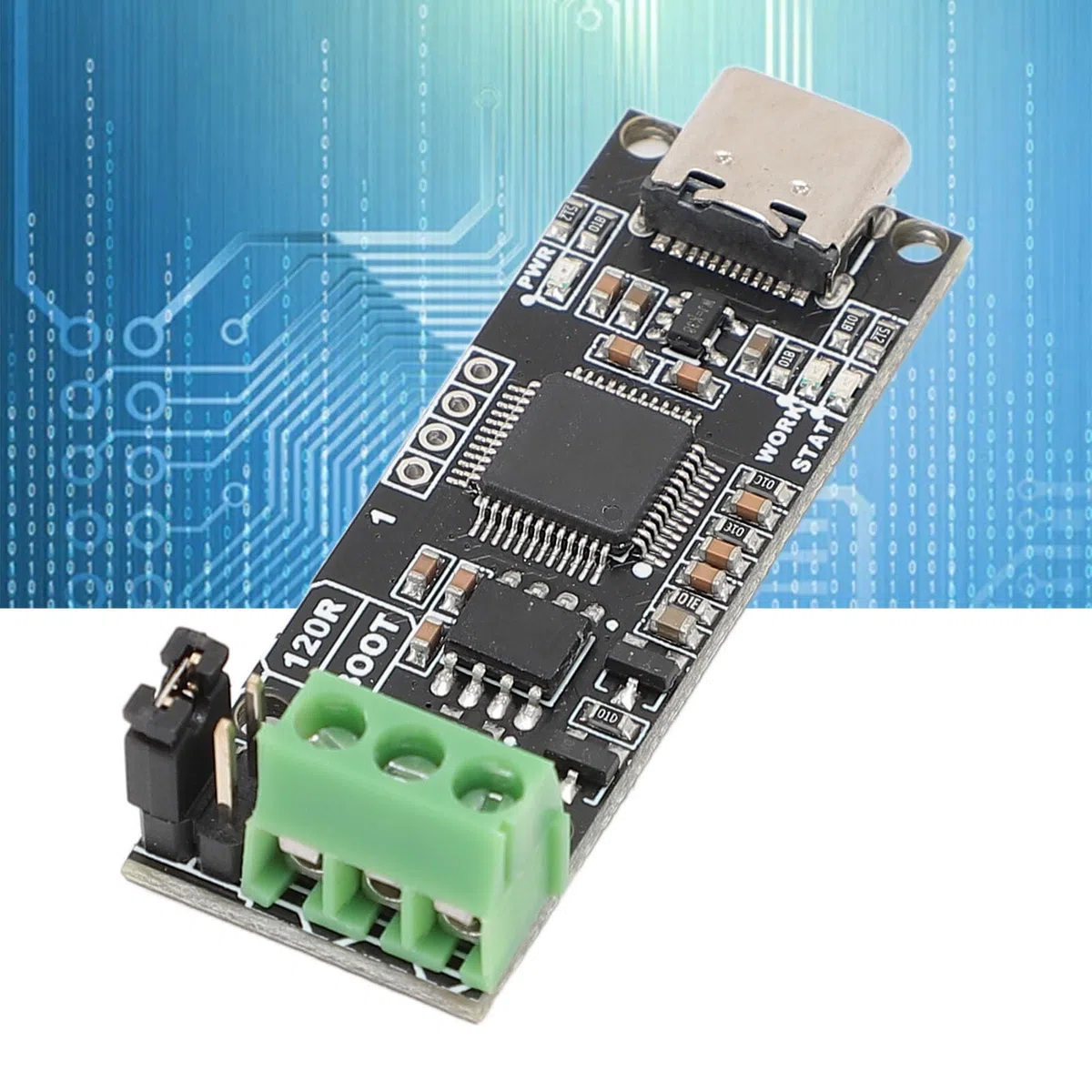 CANable 2.0-Modul, CAN-Analysator, USB-zu-CAN-Adapter, USB-CAN-Analysator-Modul-Konverter-Adapter
